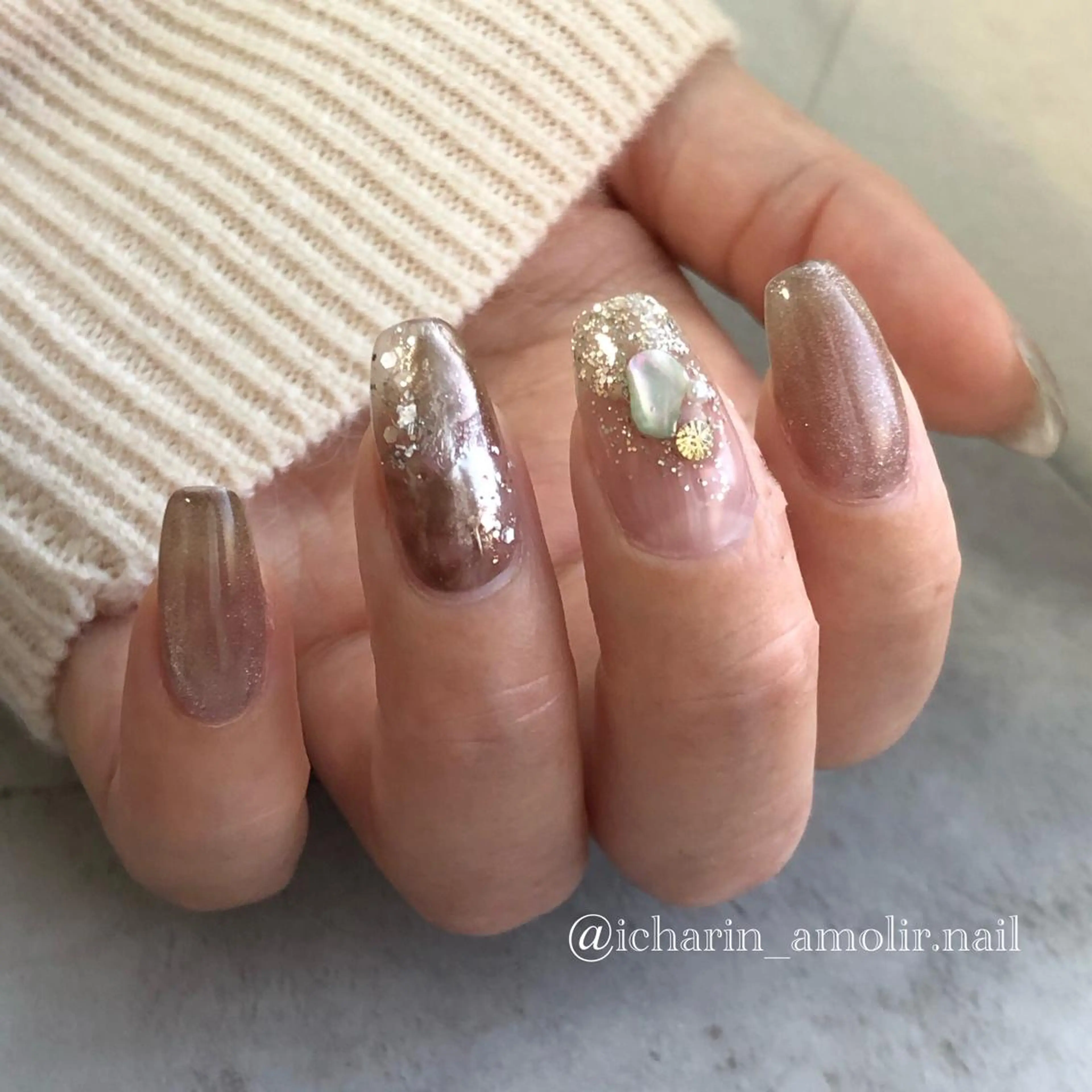 ネイル シンプルネイル EMIKOのネイルデザイン