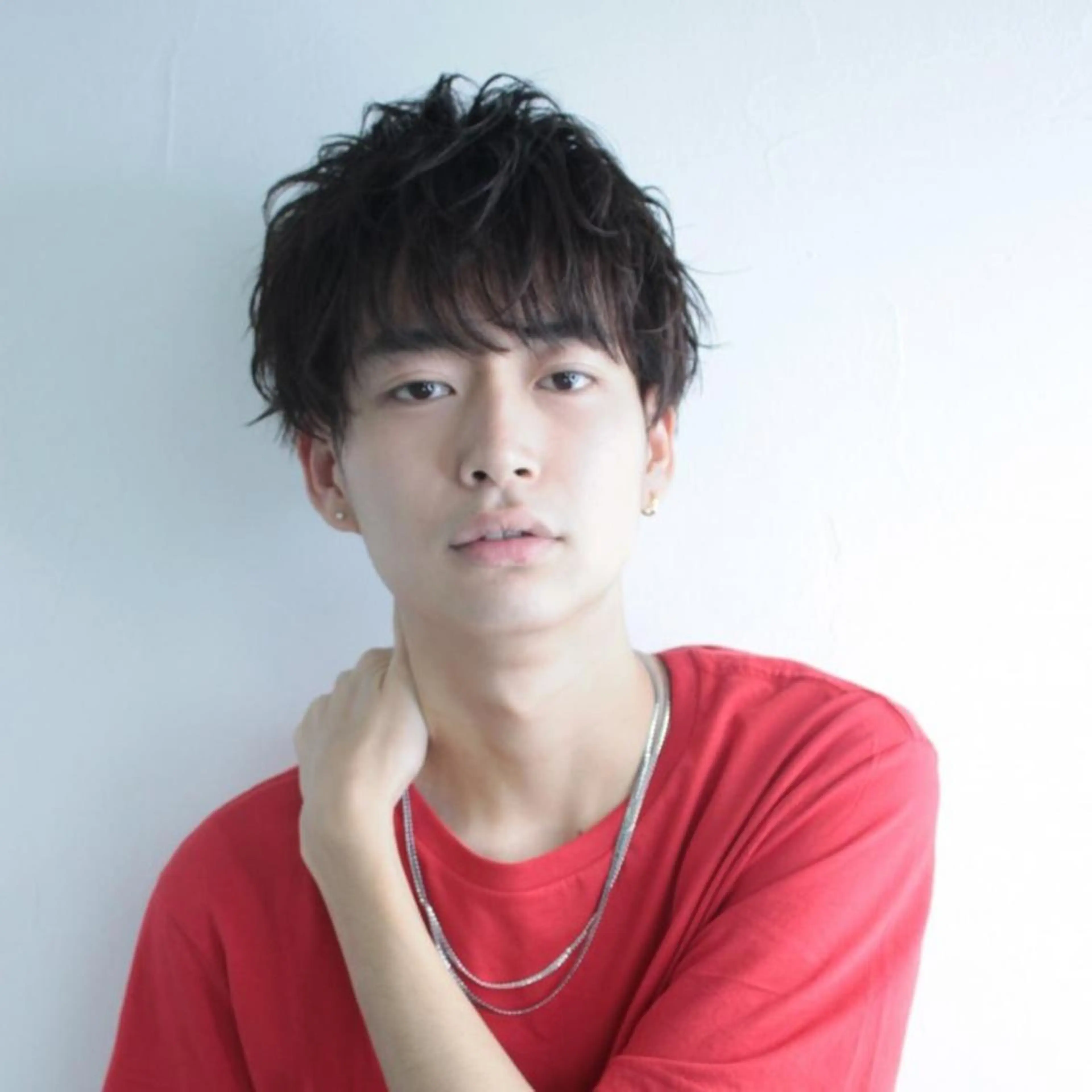 パーマ メンズ カラー ショート ITbyALBUM 八王子店のヘアスタイル