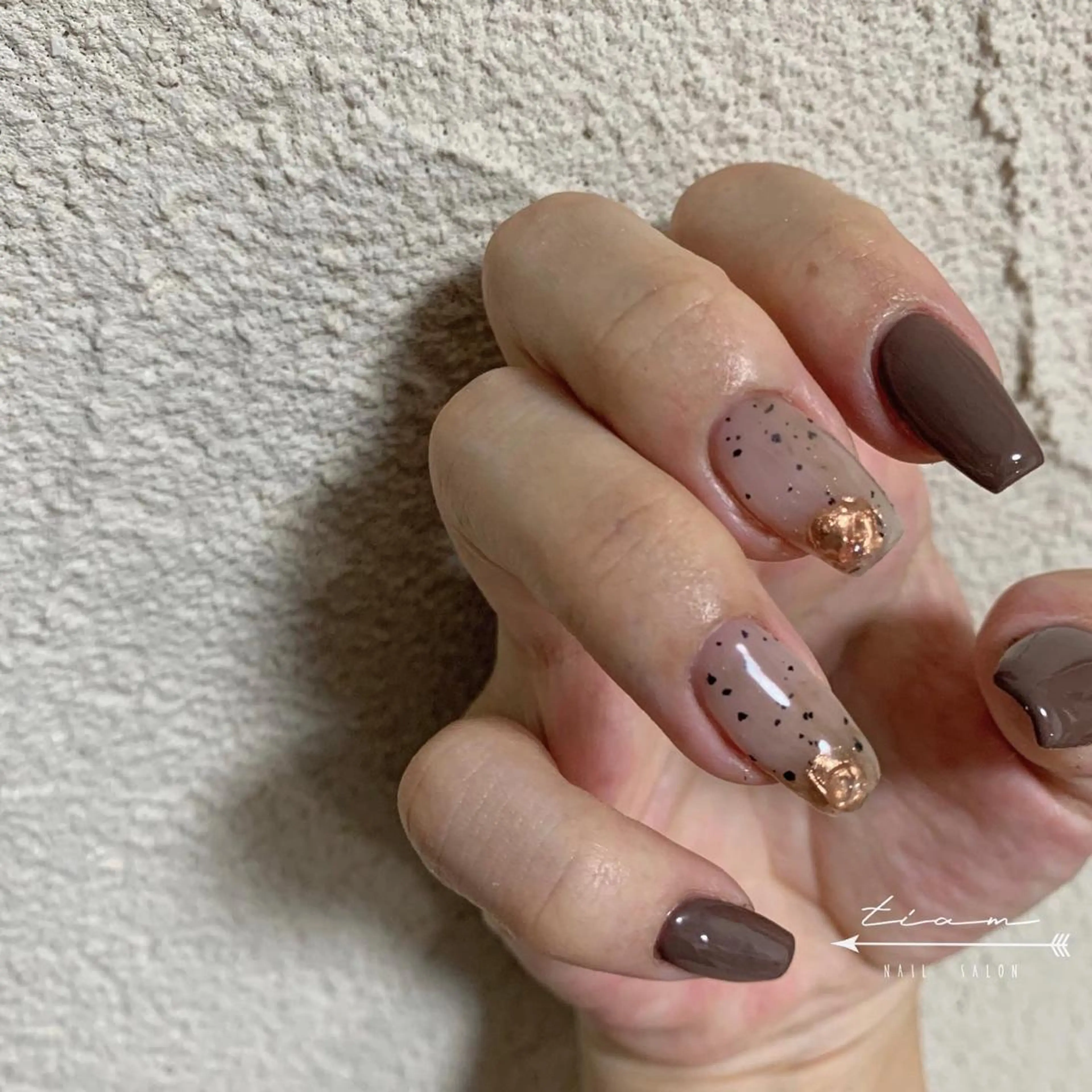 付替ソフトジェルオフ無料【画像持ち込みアート5本やり放題course】の写真