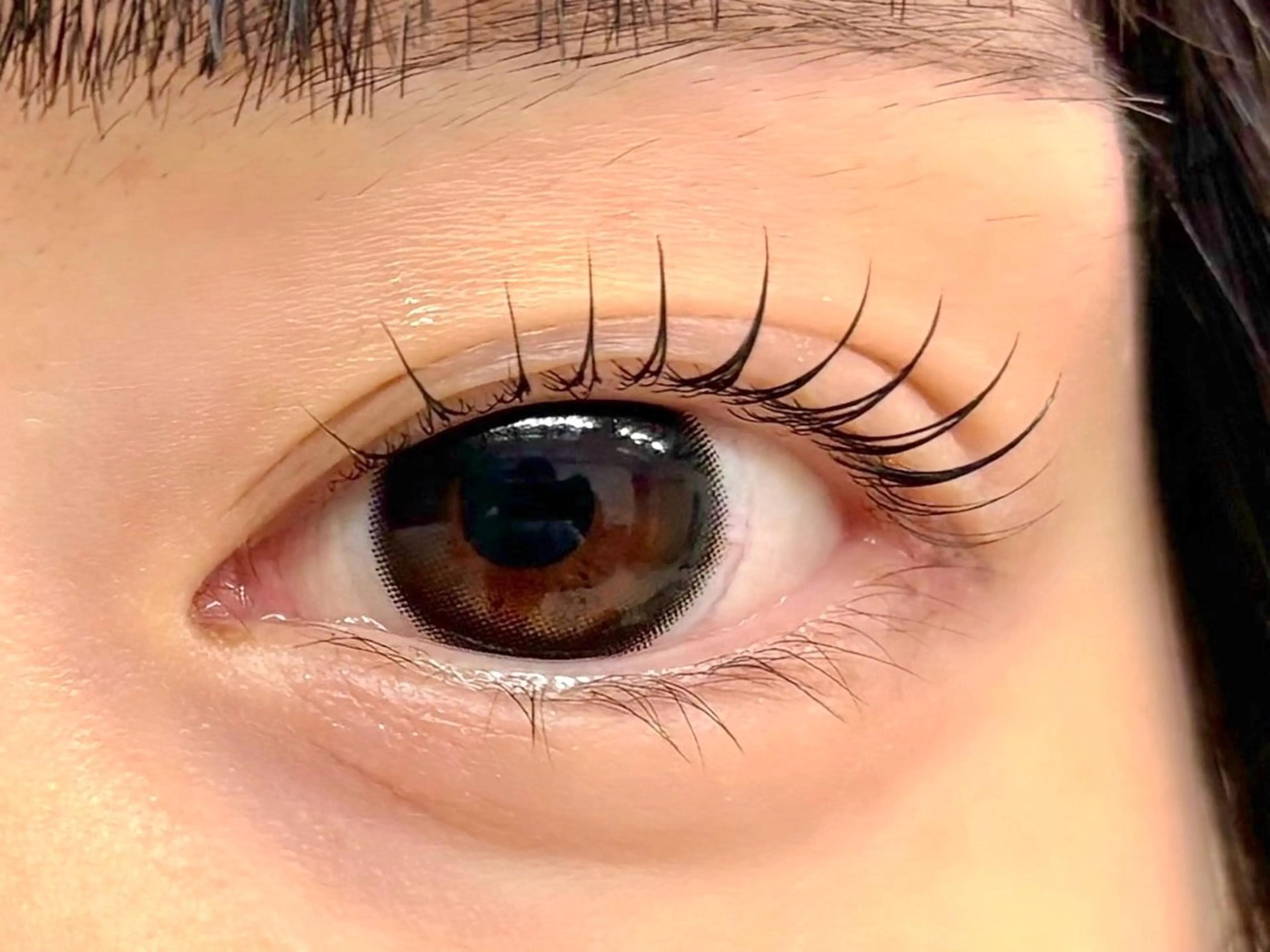 マツエク・マツパ 束感まつ毛 韓国風マツエク 一重×まつ毛パーマ Kano ☁️🤍のマツエク・マツパデザイン