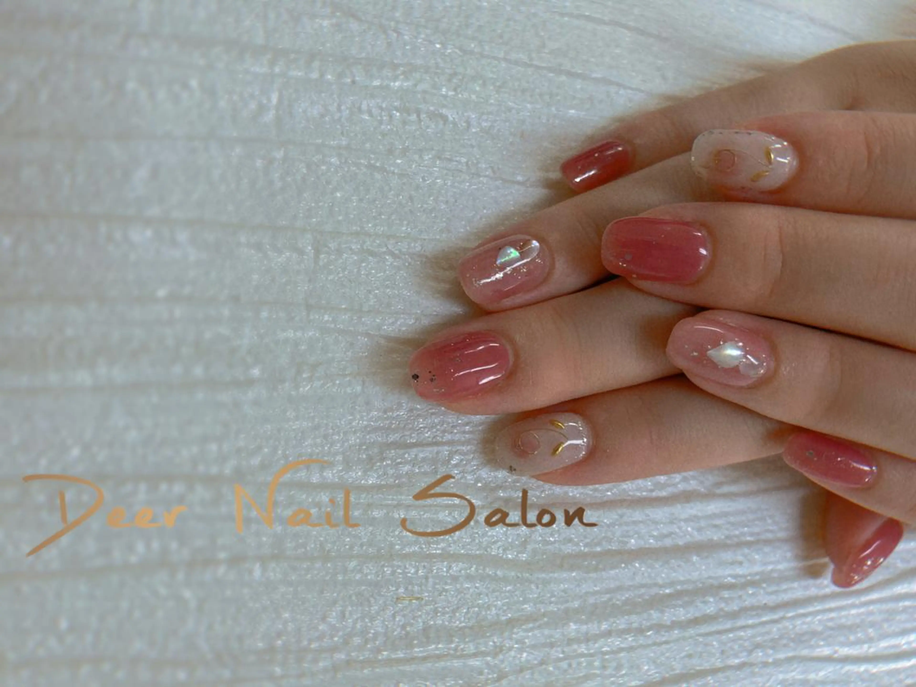 ネイル ハンドネイル ハンドケア Peachy 🍑のネイルデザイン