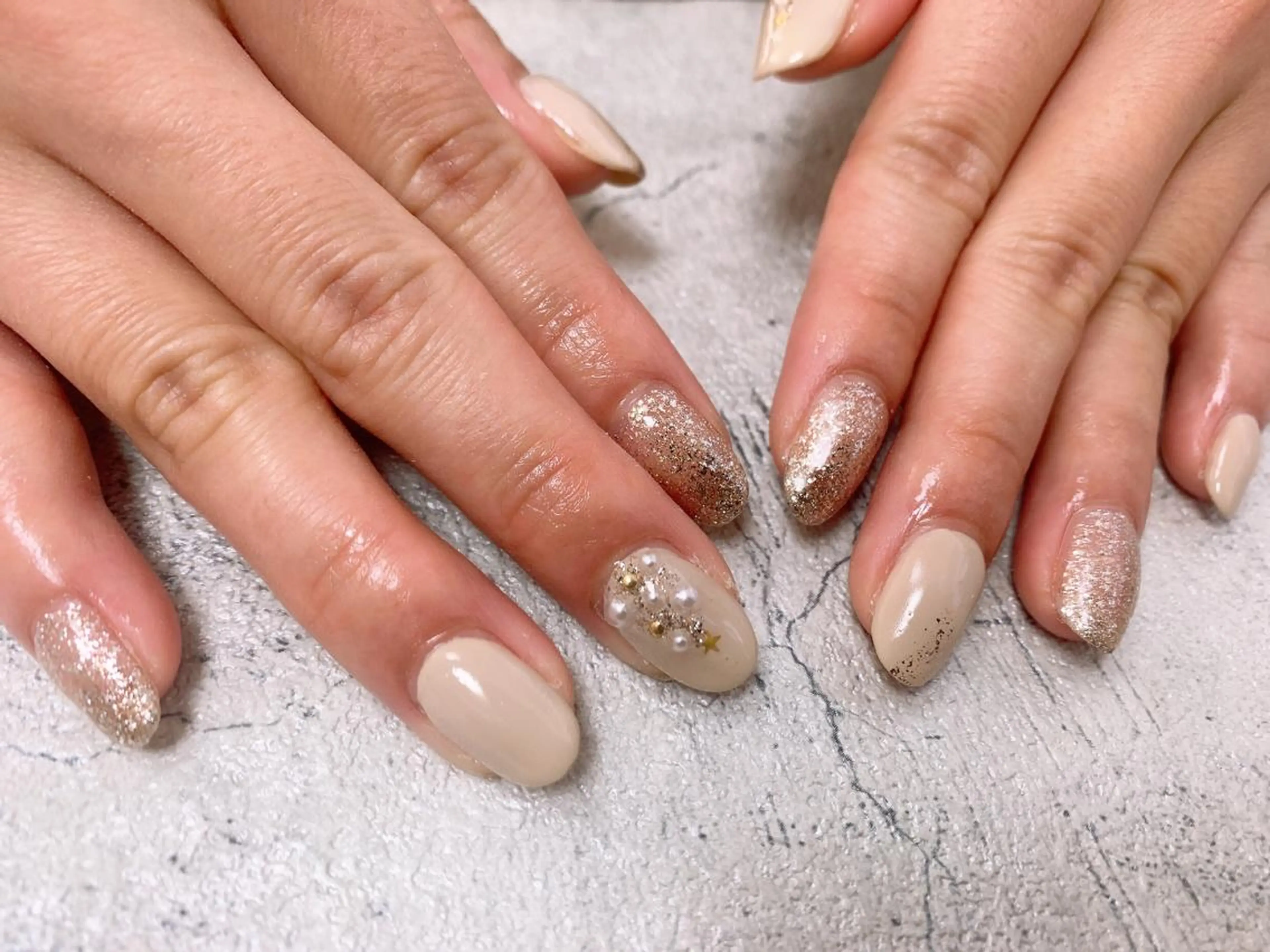 ネイル ハンドネイル Mogu nail 二子玉川のネイルデザイン
