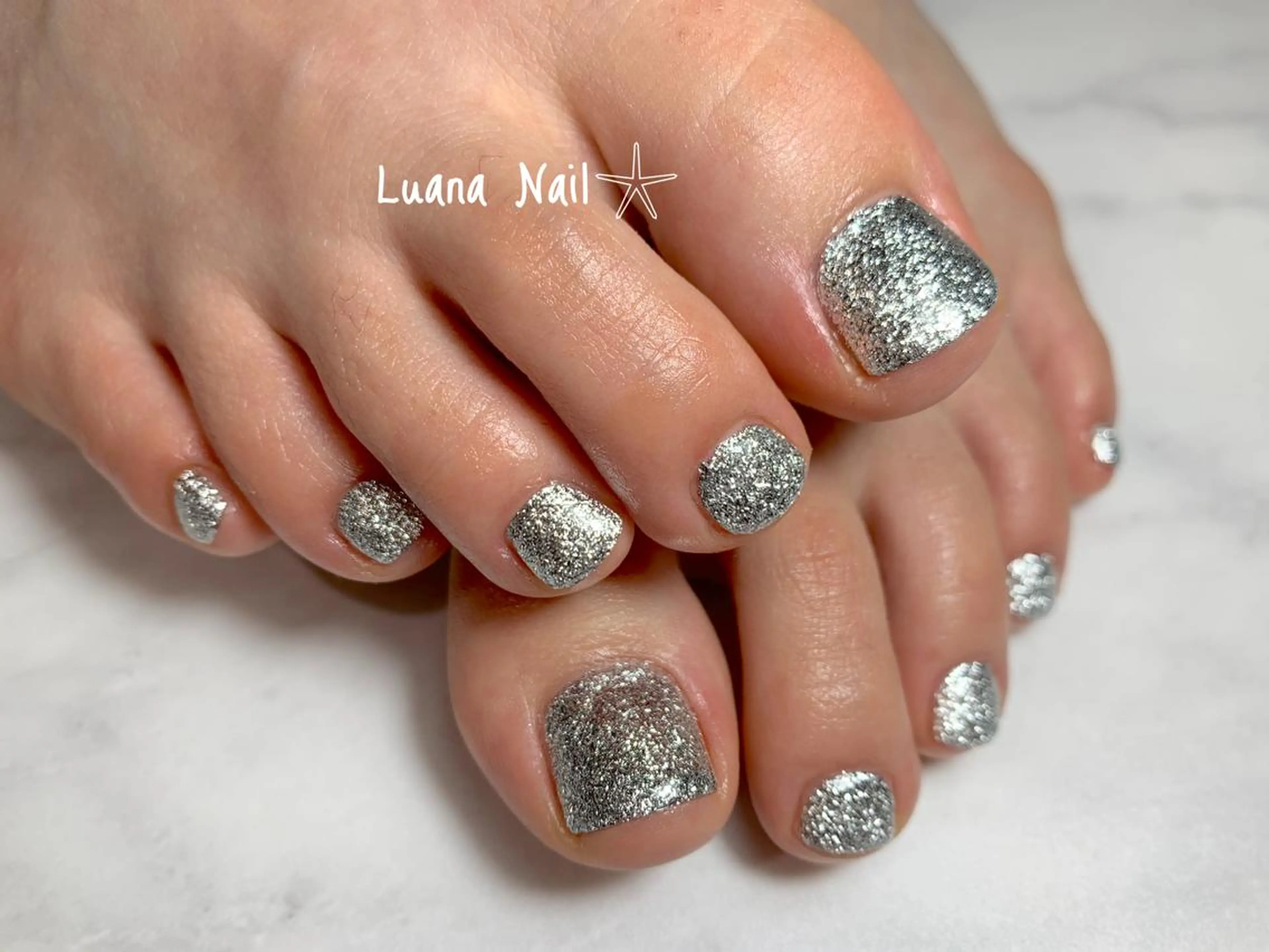 ネイル フットネイル BeauJu by Luana Nail所属・BeauJu by Luana Nailのネイルデザイン