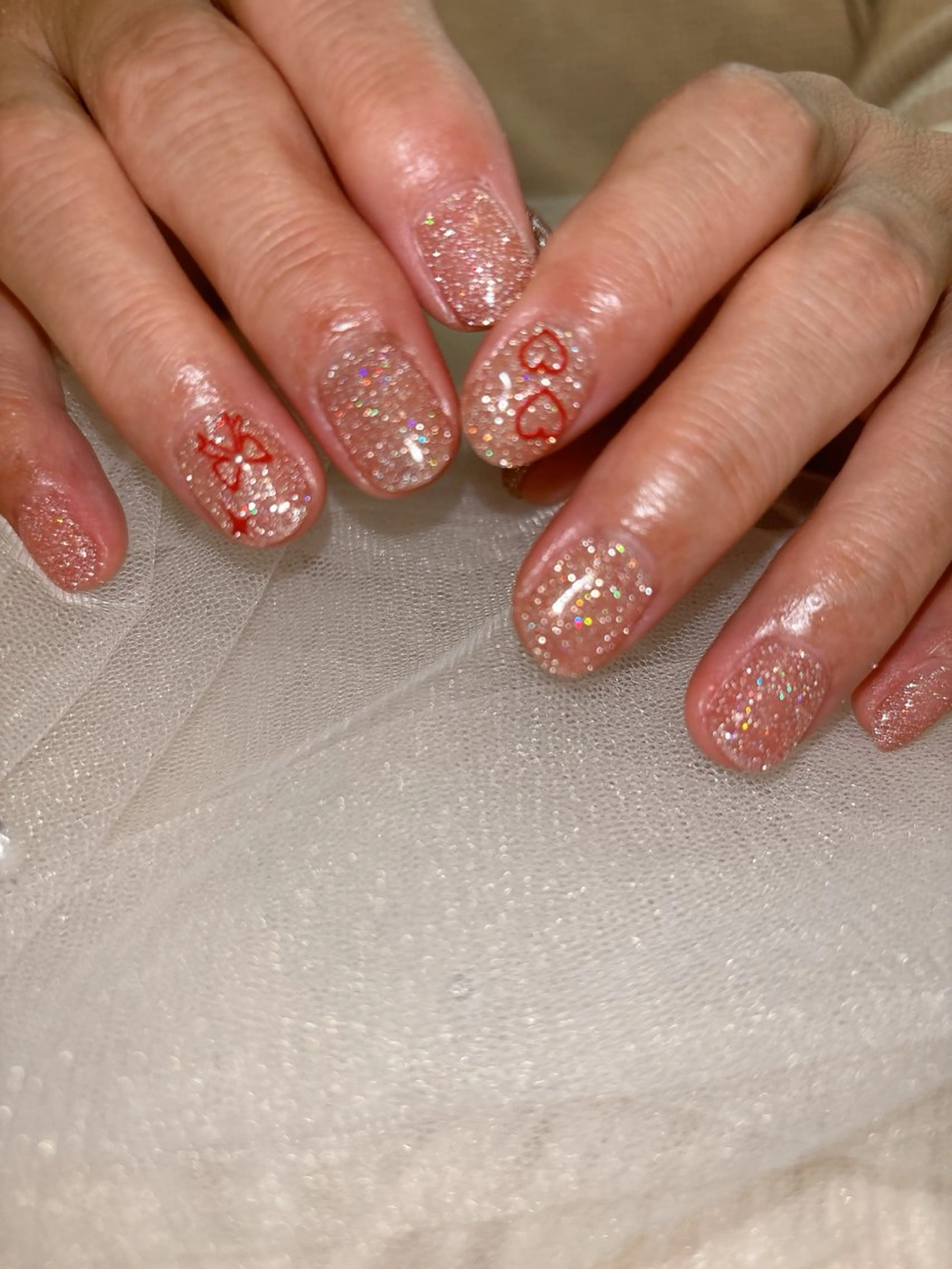 ネイル フラッシュネイル ワンカラーネイル ハンドネイル Bloom Nail Salonのネイルデザイン