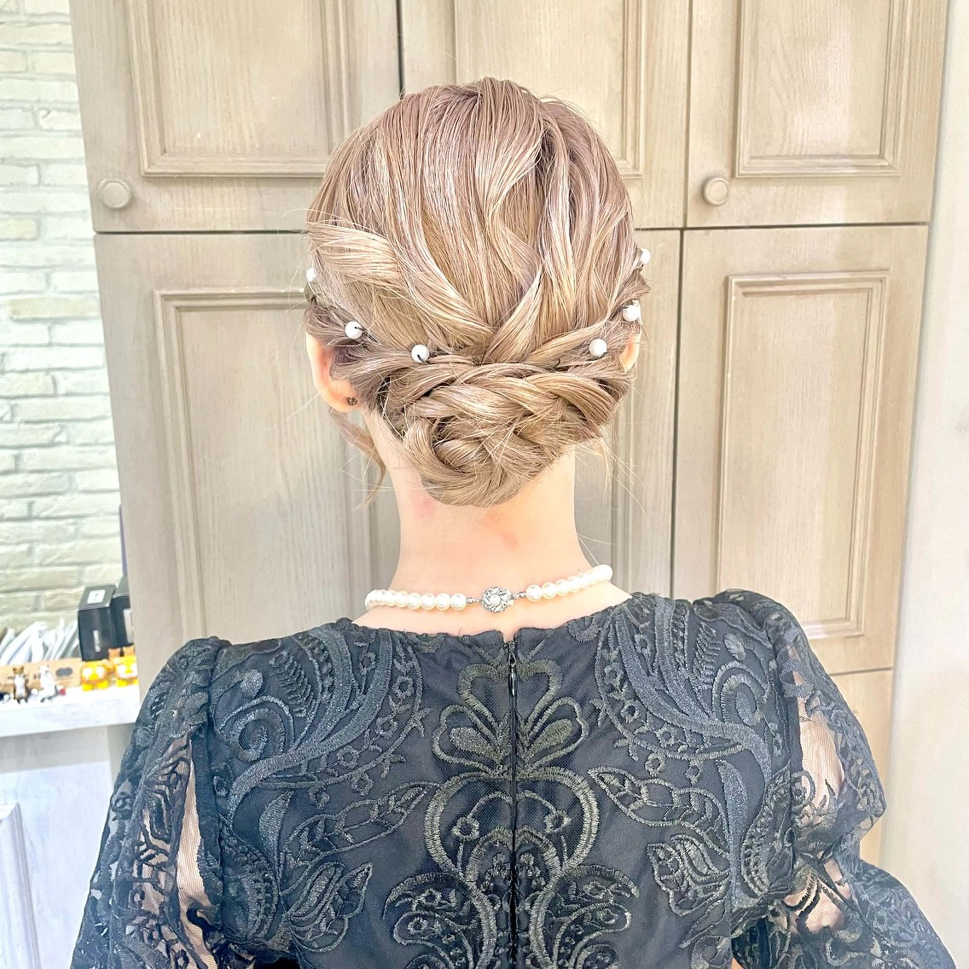 ヘアアレンジ ハイトーンカラー/ 長さだし🐇きょうかのヘアスタイル