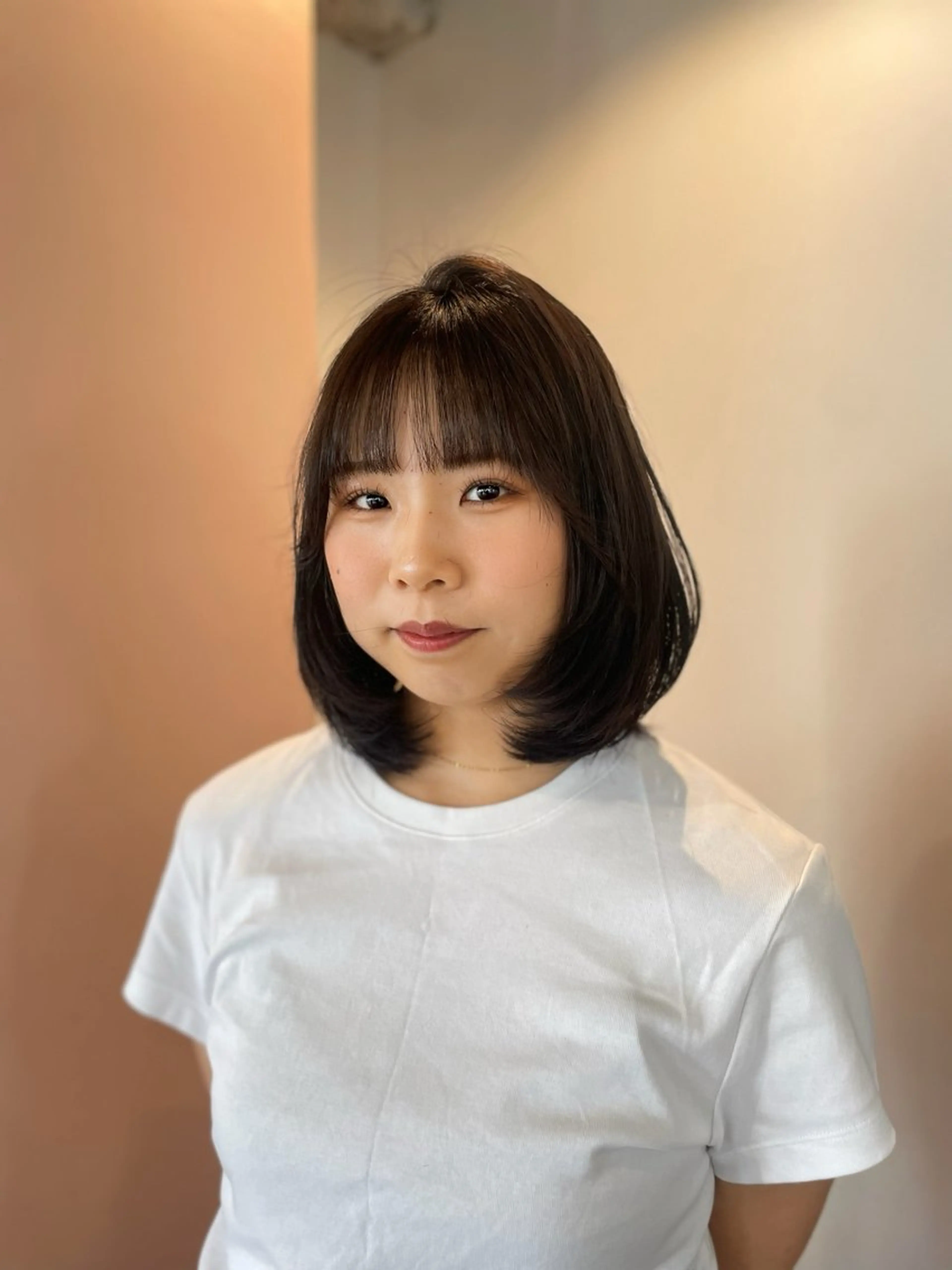 ミディアム カラー ゆるふわガーリーst yle🩰yuukaのヘアスタイル