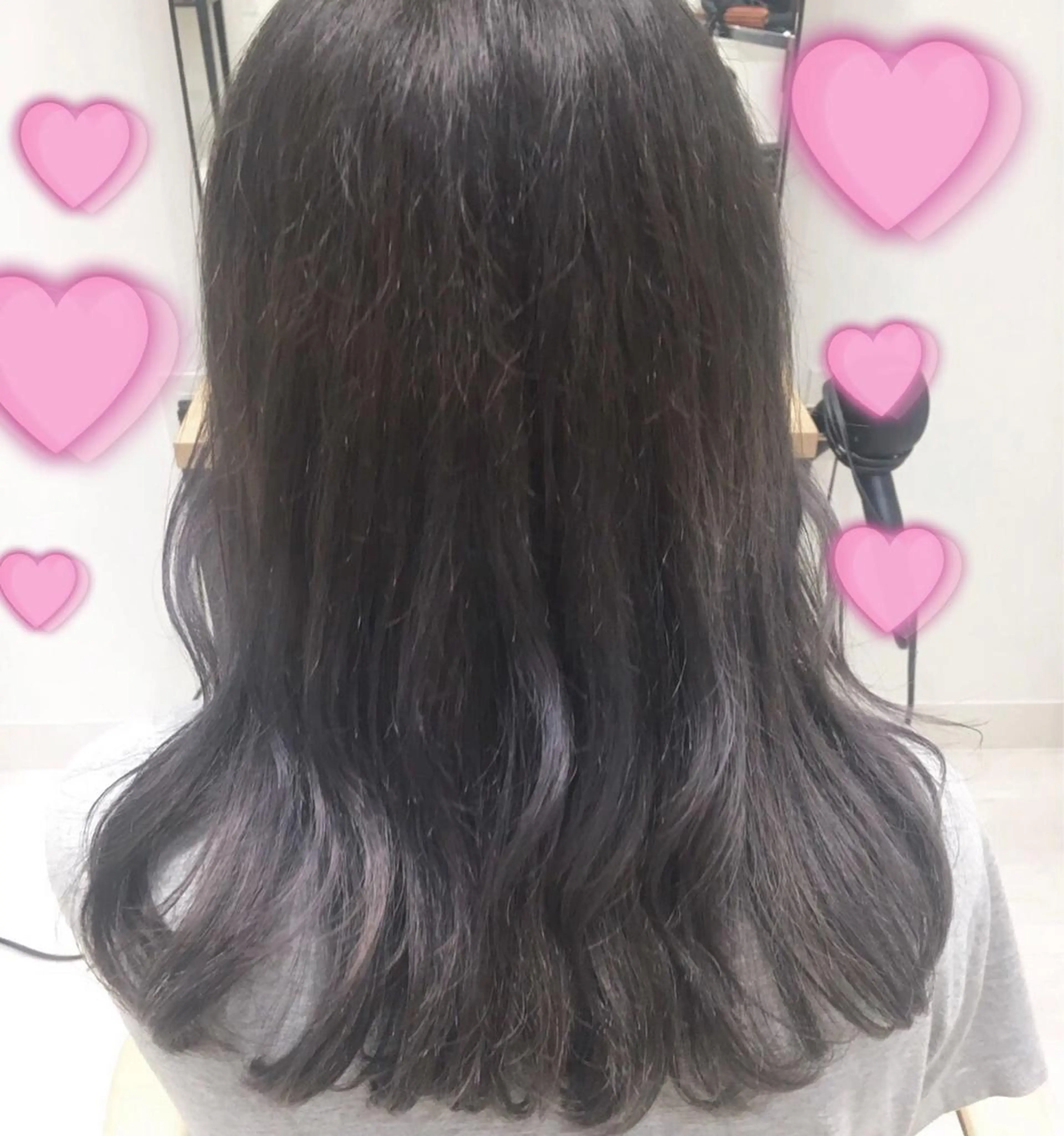 カラー バイオレットカラー EMANON新宿東口所属・新宿駅近♡個室 ♡関口三都季🌜のヘアスタイル