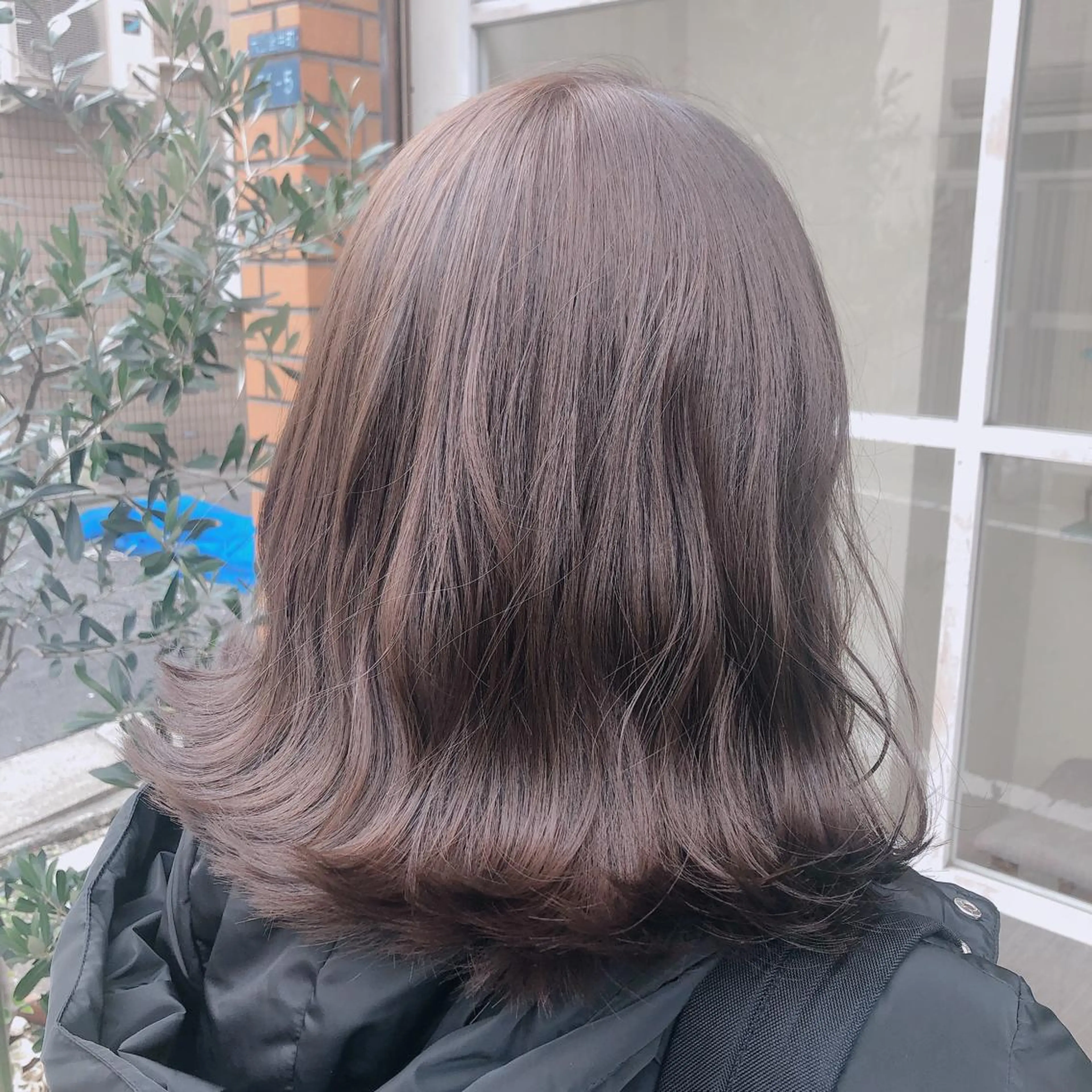 ミディアム アッシュ 髪質改善 🎖さえきはるかのヘアスタイル