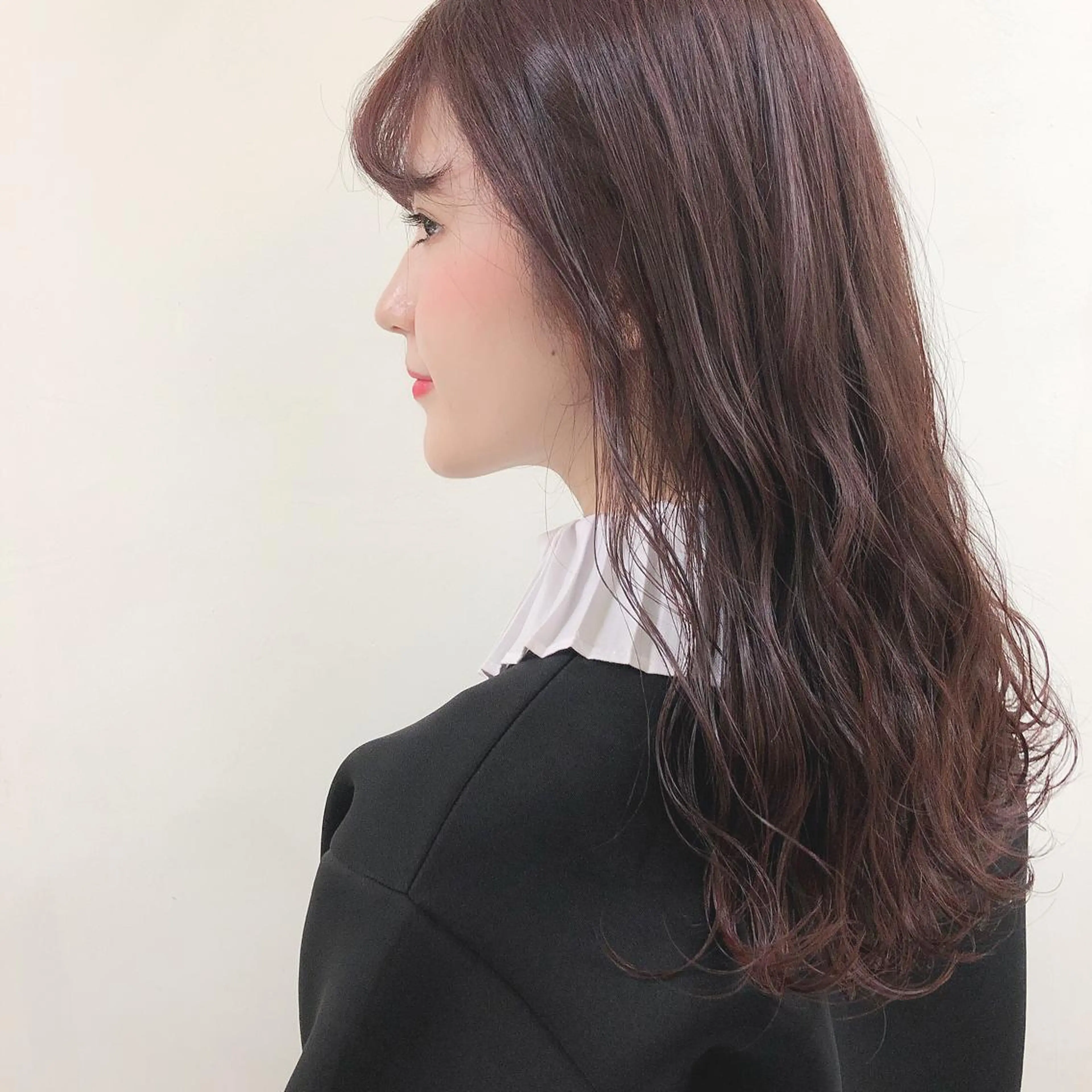 ロング カラー カット ボブ/パーマ 古家 佑真のヘアスタイル