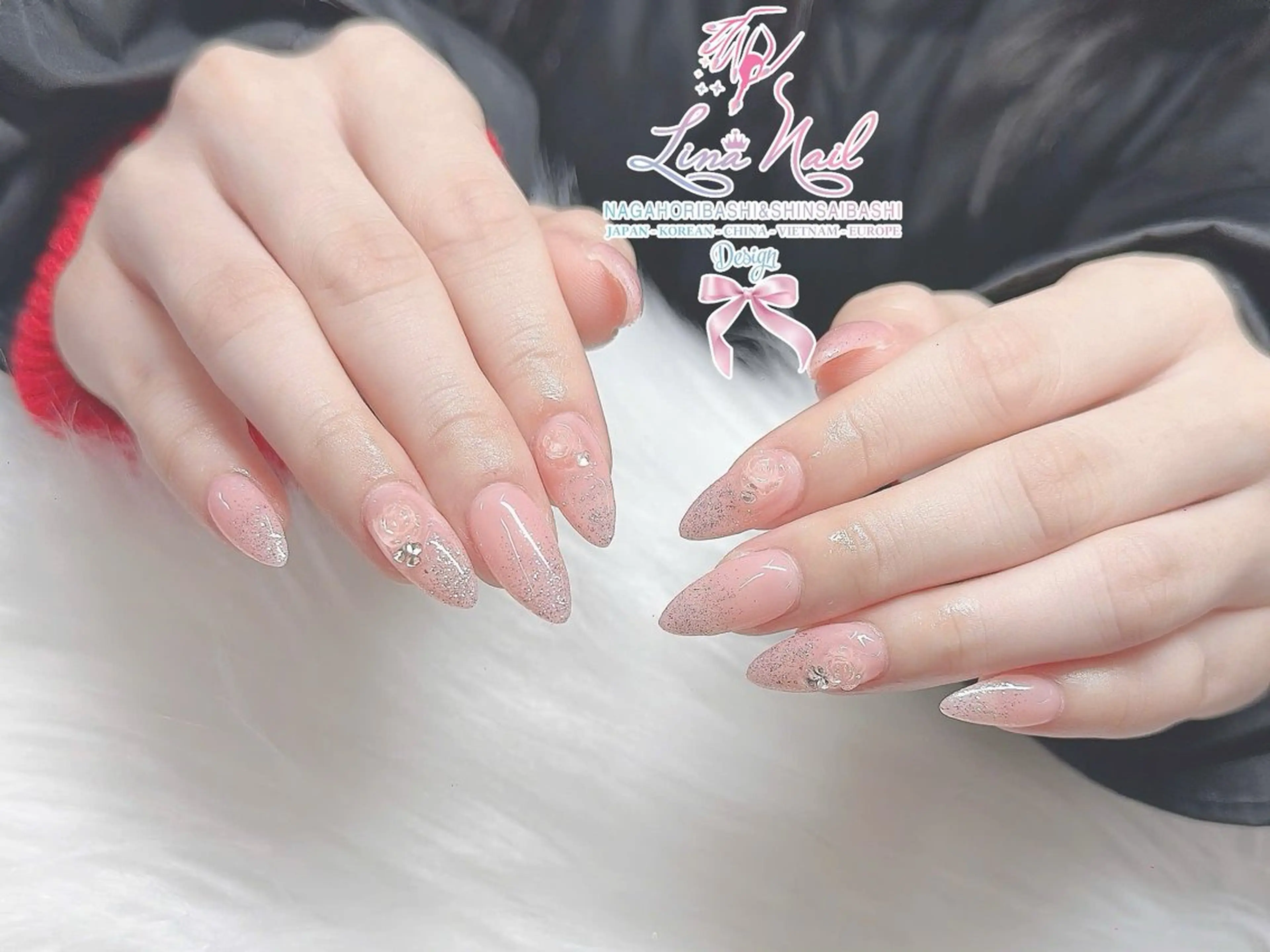 ネイル フットネイル ジェルネイル 持ち込み ネイルチップ ハンドネイル リナネイル 長堀橋店／東心斎橋店のネイルデザイン