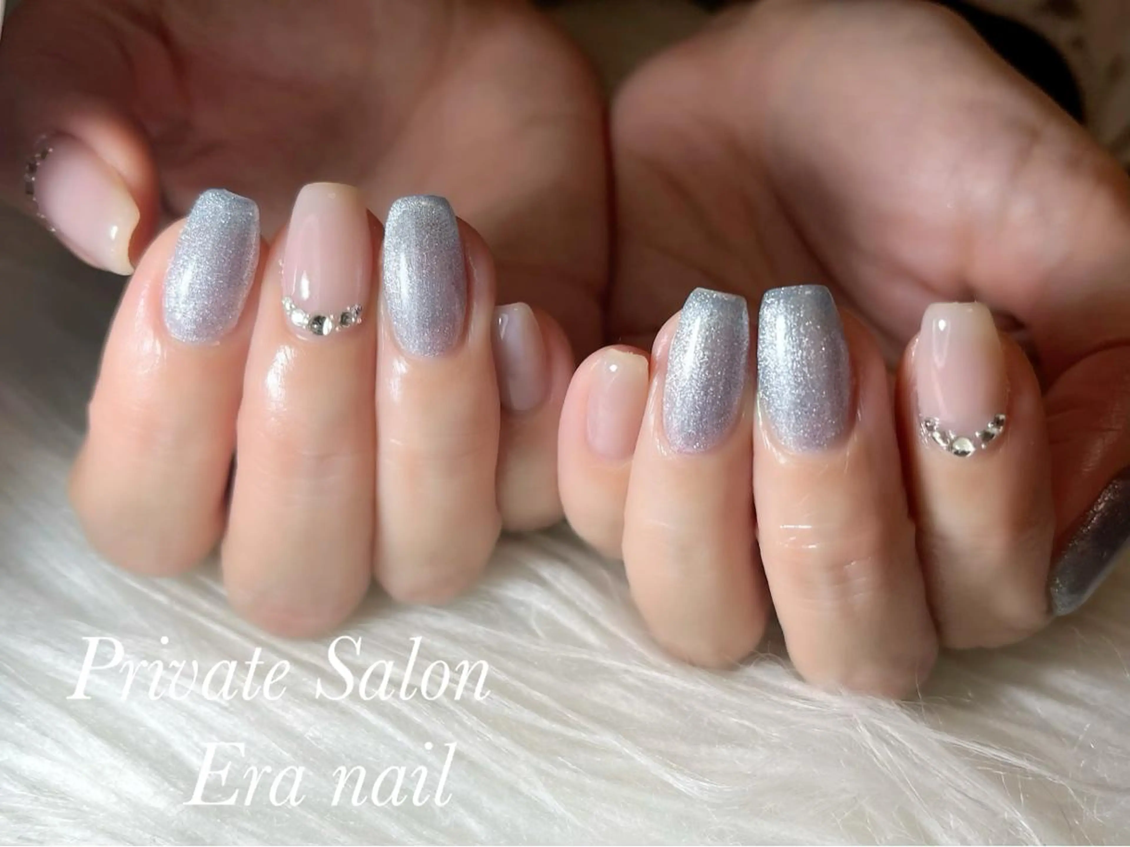 ネイル マグネットネイル ワンカラーネイル ハンドネイル Era nailのネイルデザイン