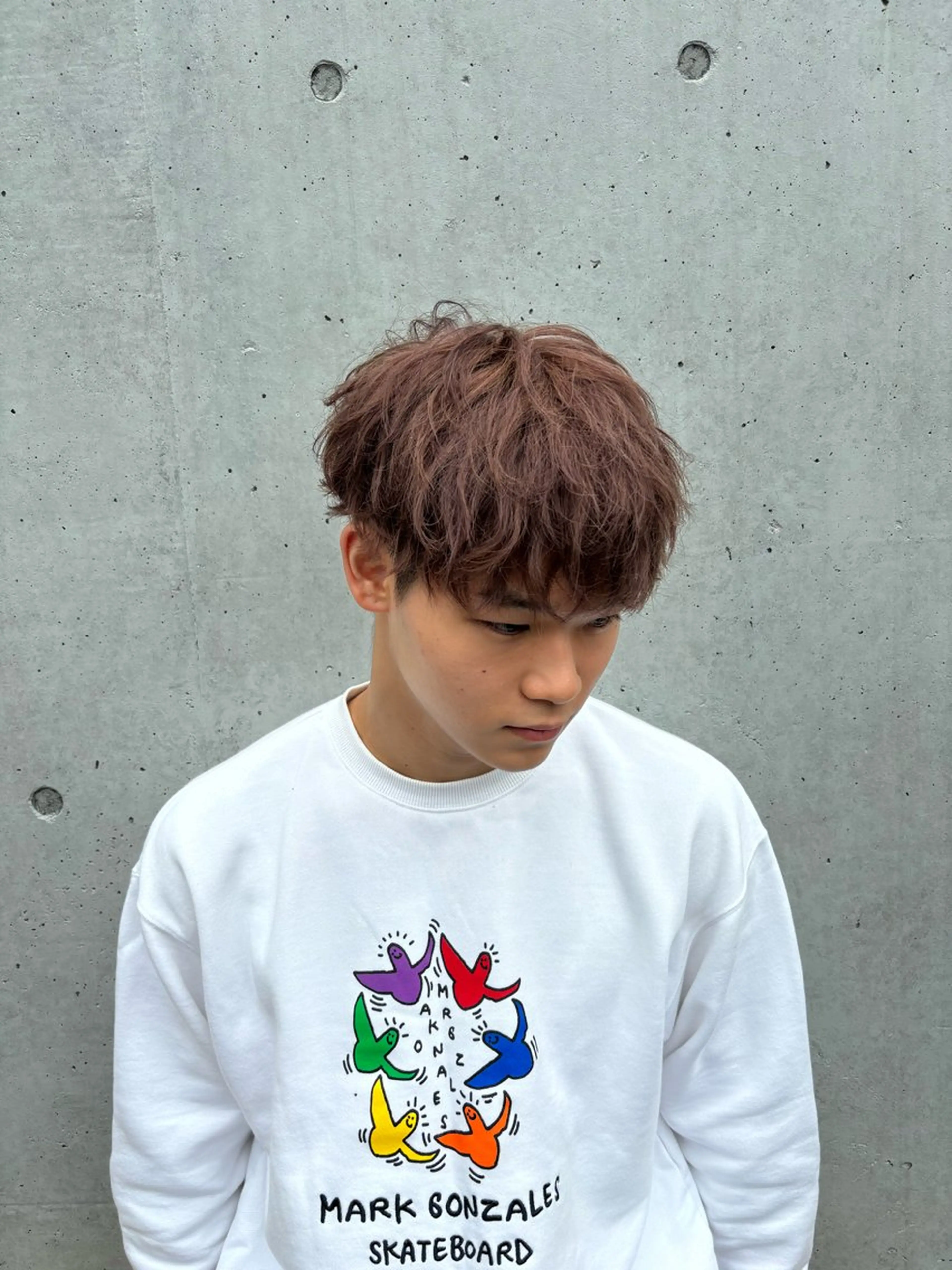 カラー メンズ マッシュ メンズパーマ支配率 No.1🔥坂井那吏のその他イメージ