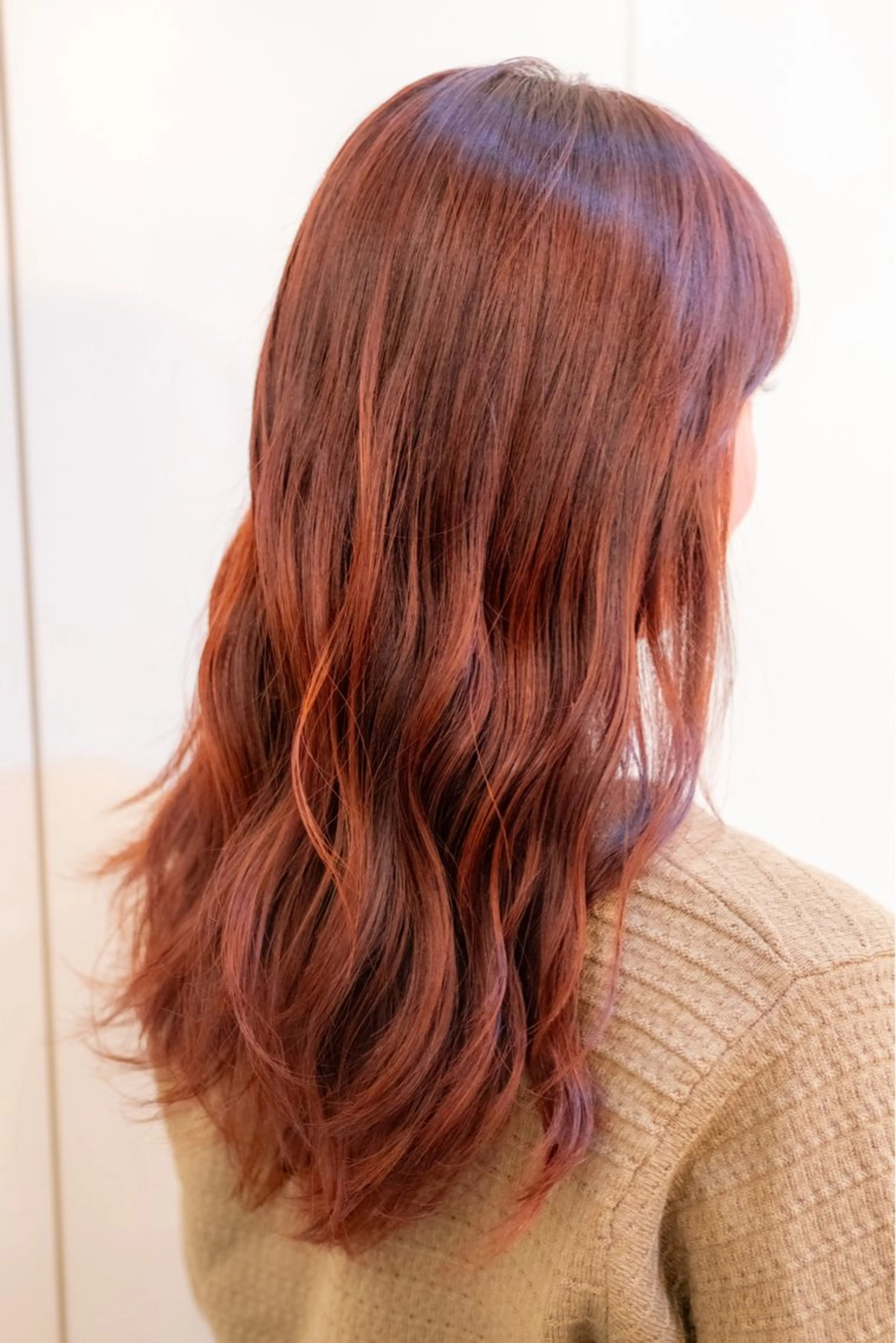 「人気NO.1」「今日は美容day💐」艶カラー💐(黒染め含む)+うる艶トリートメント💐+マイクロバブルの写真