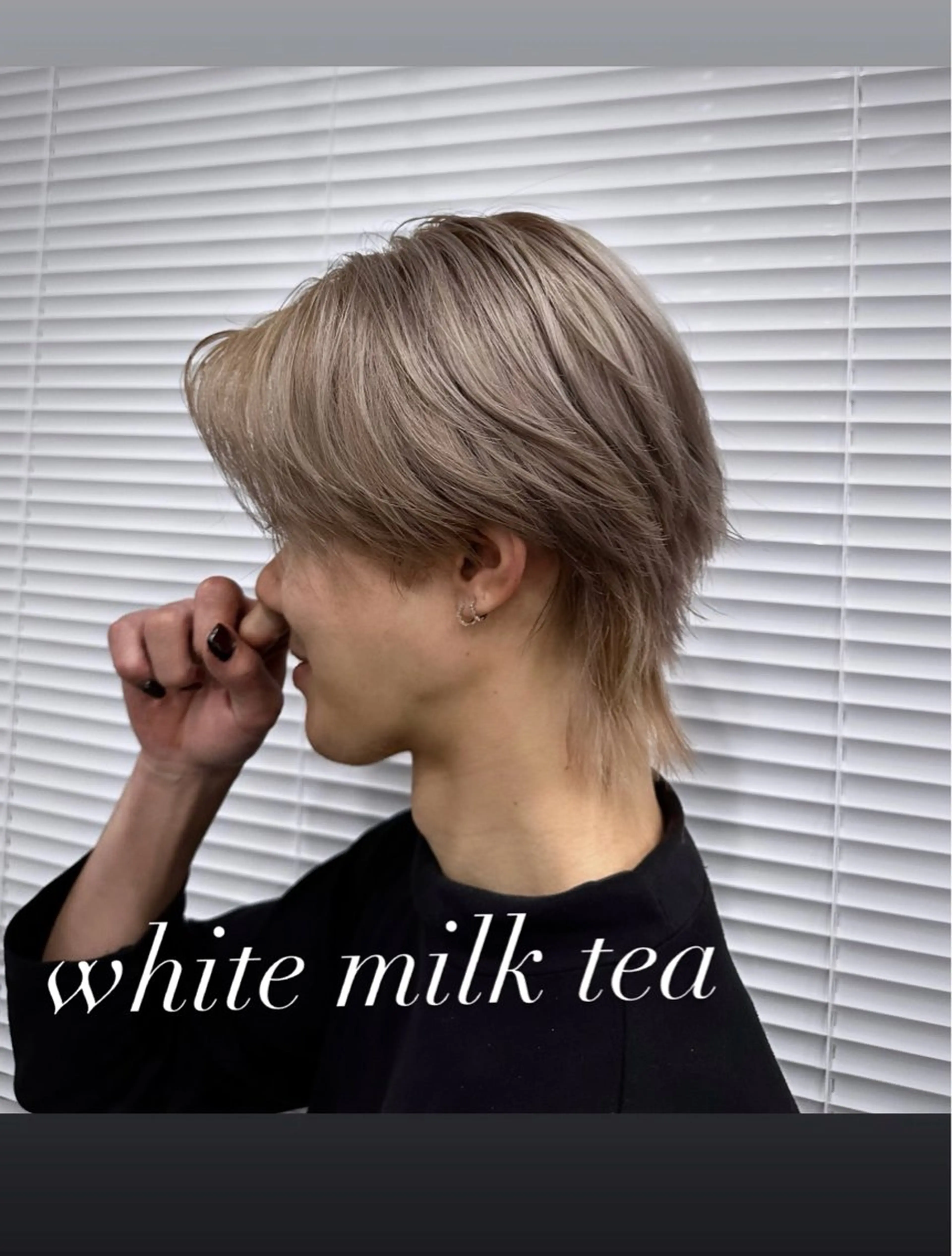 カラー メンズ ベージュカラー ヘアカラー 似合わせカラー/艶髪 /透明感カラー/竜希のヘアスタイル