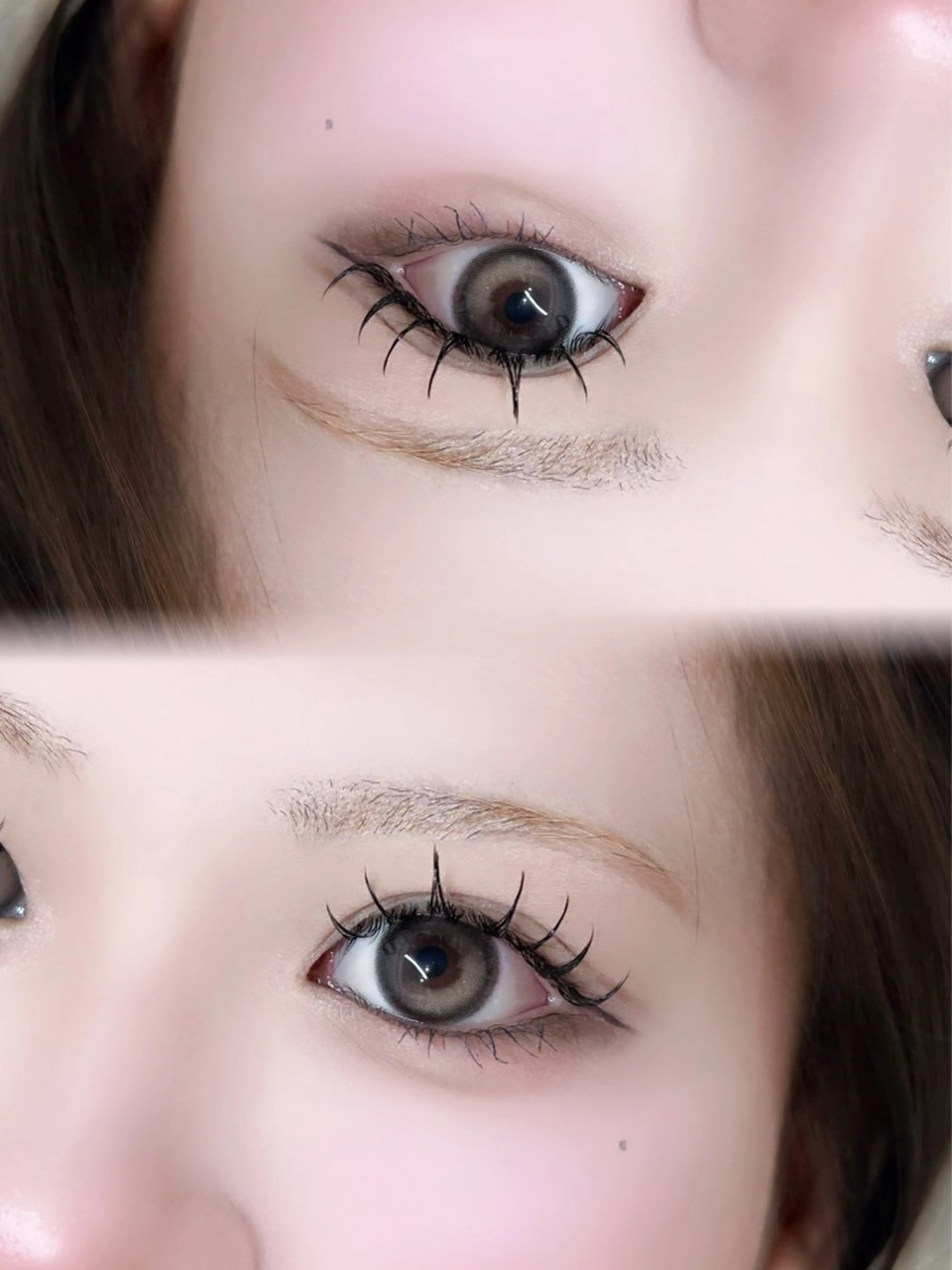 マツエク・マツパ フラットラッシュ Suim所属・suim _Amiのマツエク・マツパデザイン