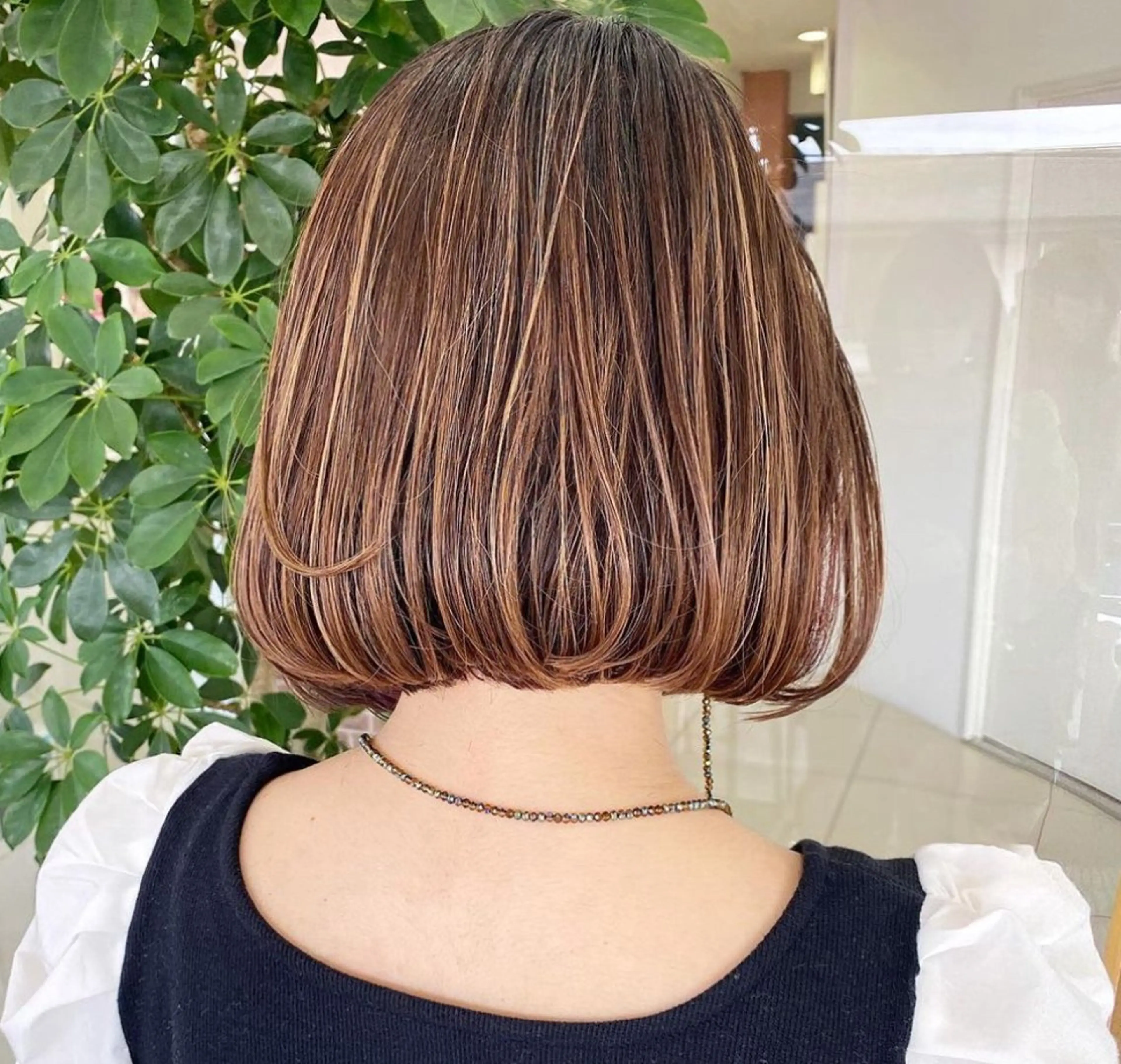 ショート カラー カット ヘアカラー トリートメント Happiness王寺店所属・ボブ、韓国特化型 ✨中野悠のヘアスタイル