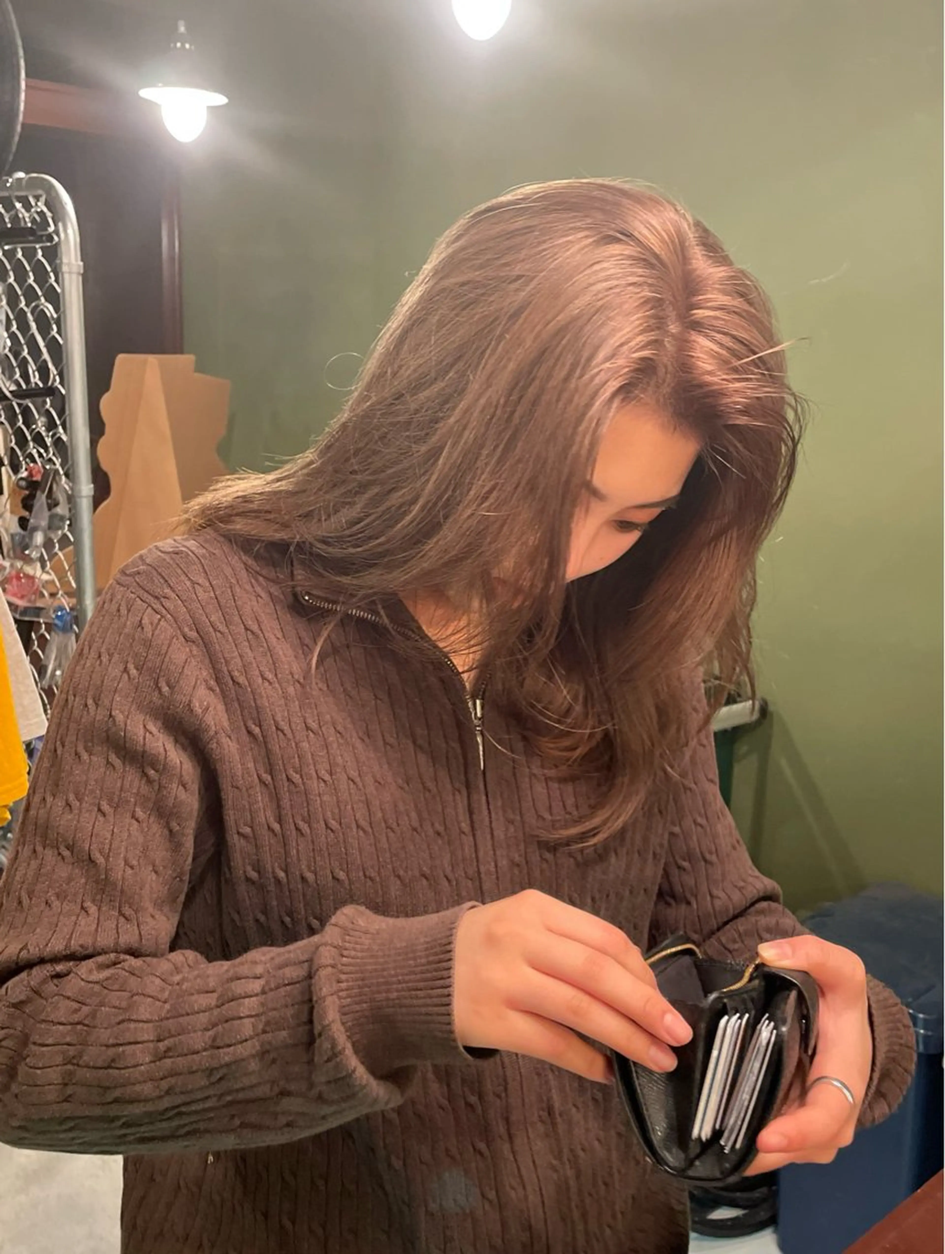 🟫【　リピーター　】ダブルカラー➕デザインカット➕4stepトリートメント（マッサージ付💆‍♀️）の写真