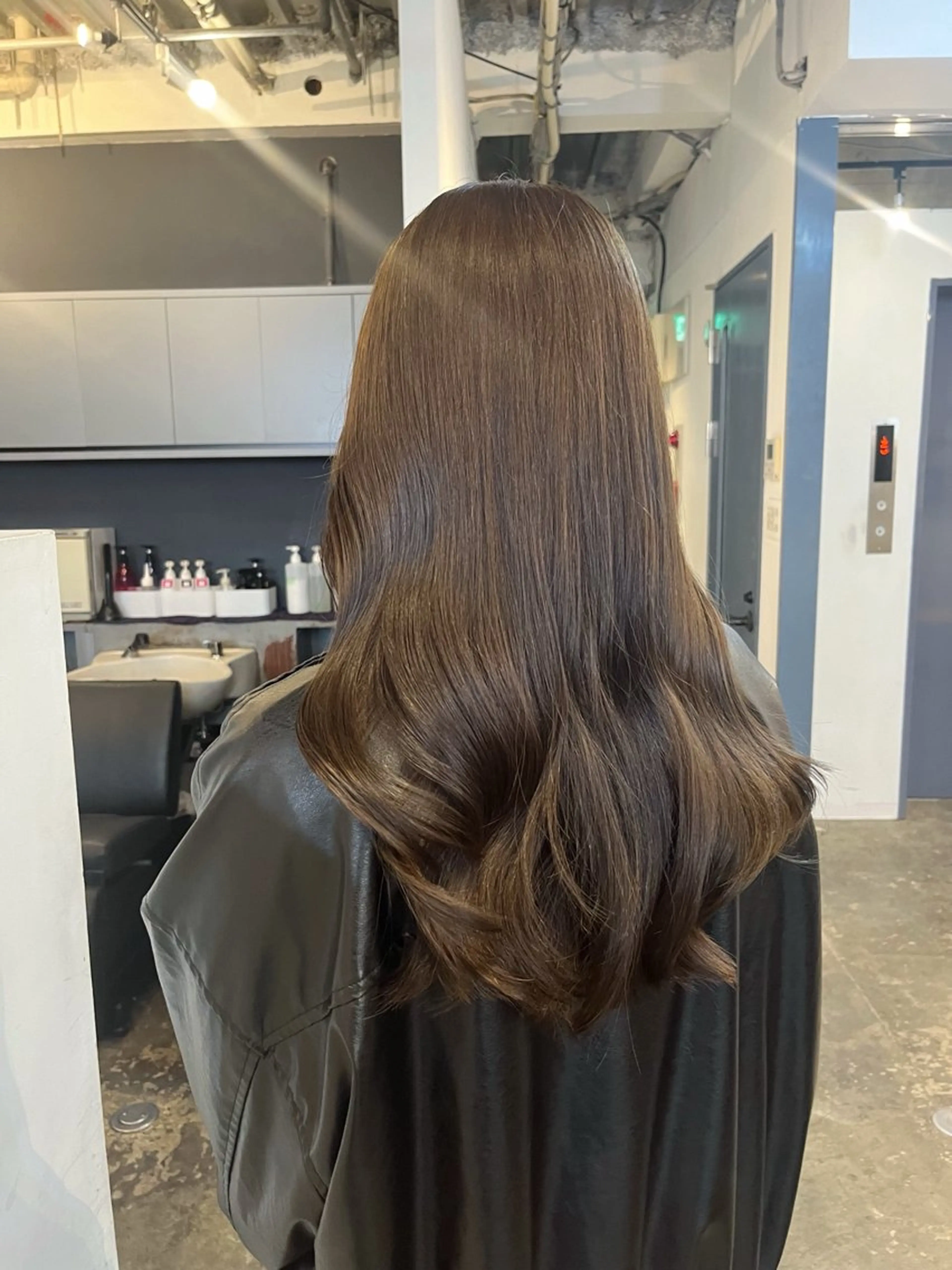 セミロング カラー 🌛ダブルカラー 🌜SAYAKAのヘアスタイル