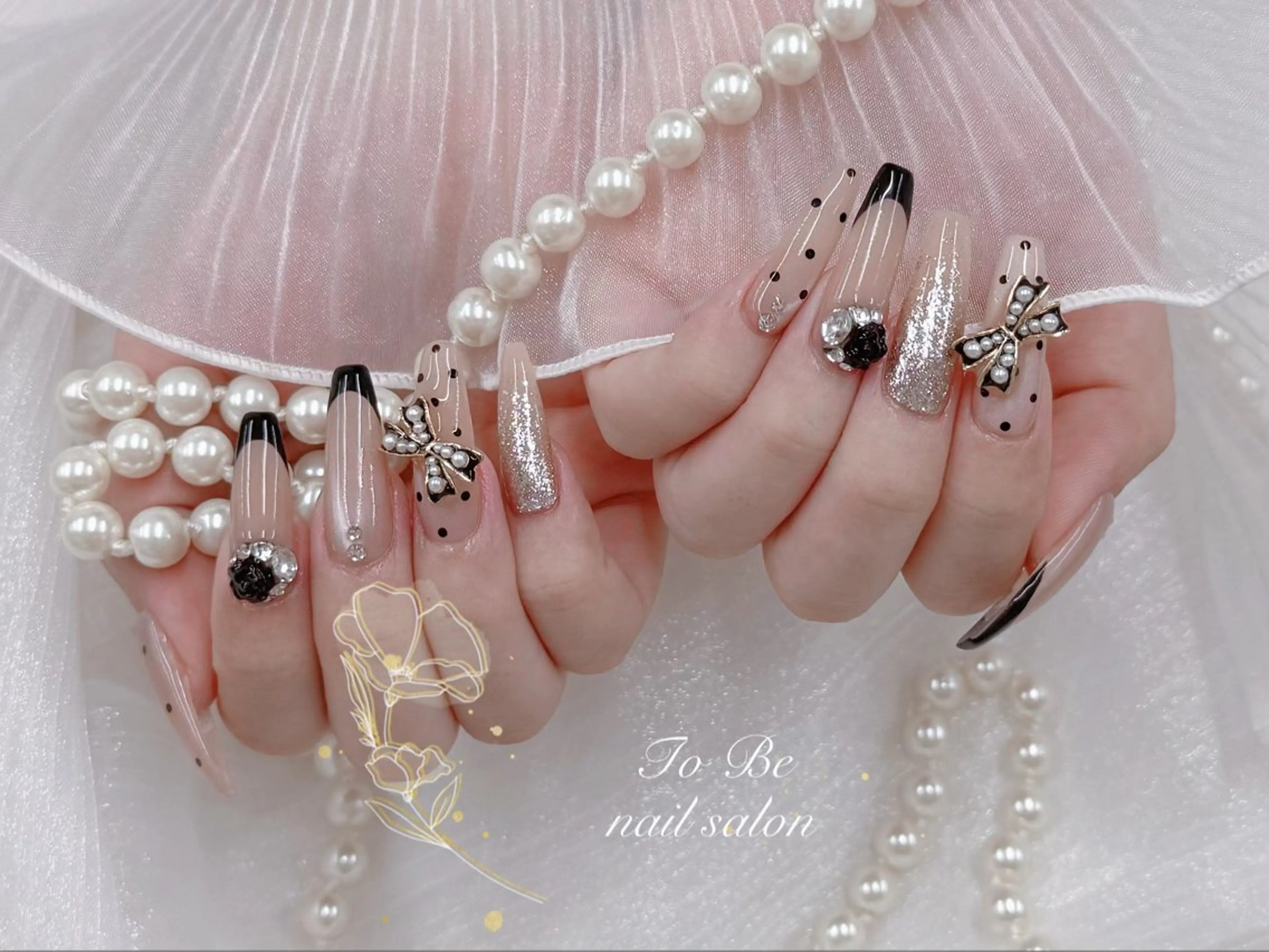 ネイル ハンドネイル Nail Salon To Be珈月のネイルデザイン