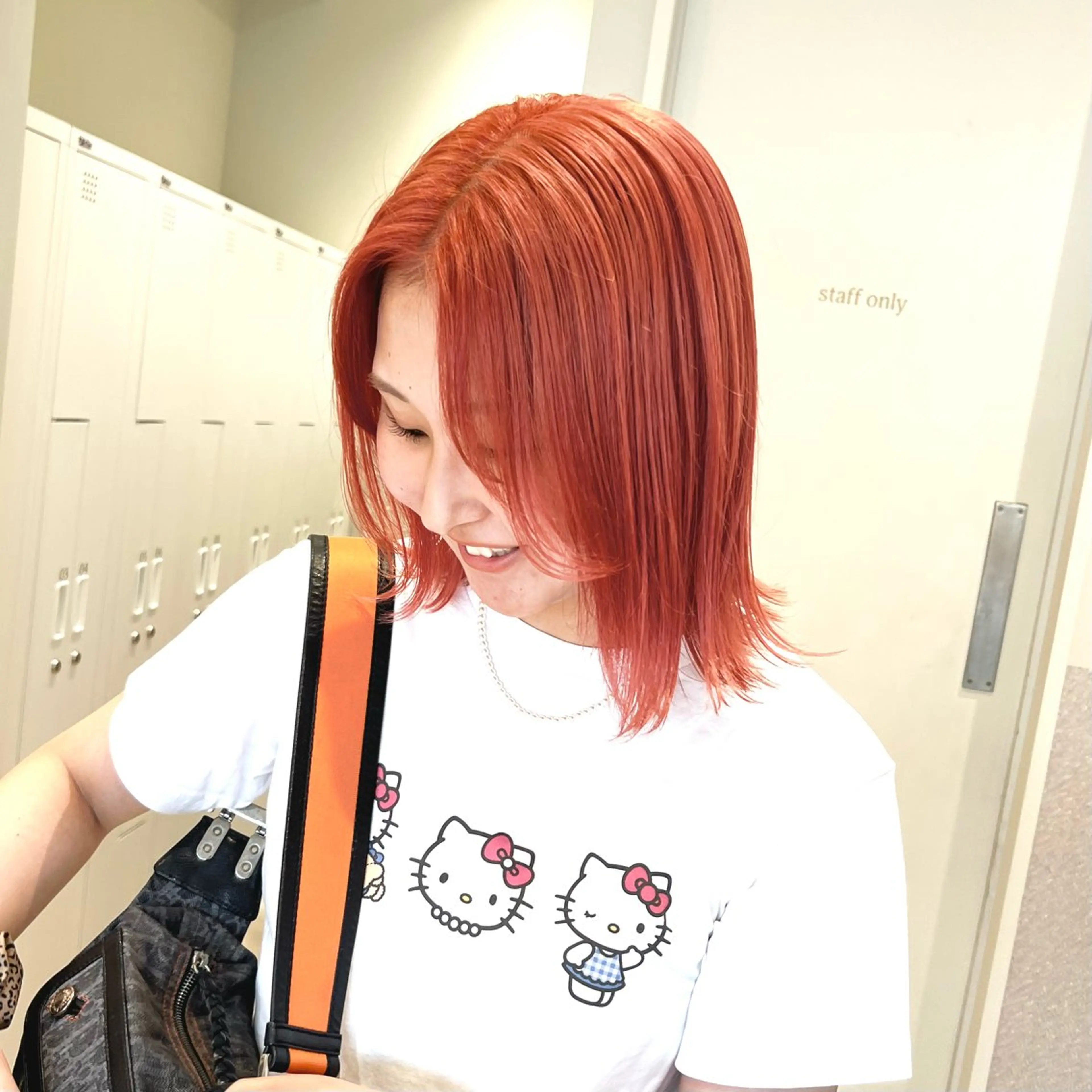 ミディアム カラー 💖暖色・ハイトーン 🐈みおり💖のヘアスタイル