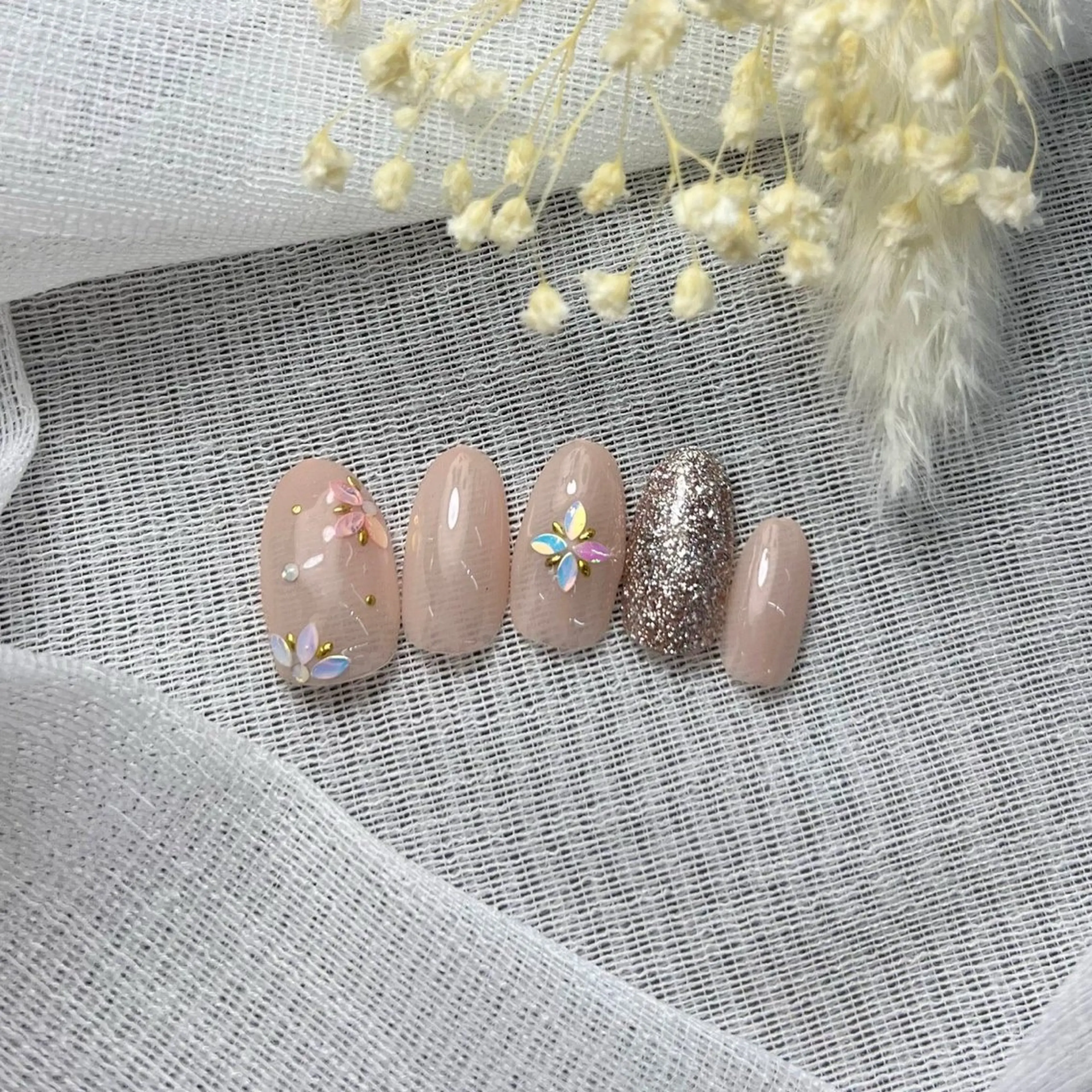 ネイル ⭐︎休業中の練習⭐︎ JNA認定講師髙橋のネイルデザイン