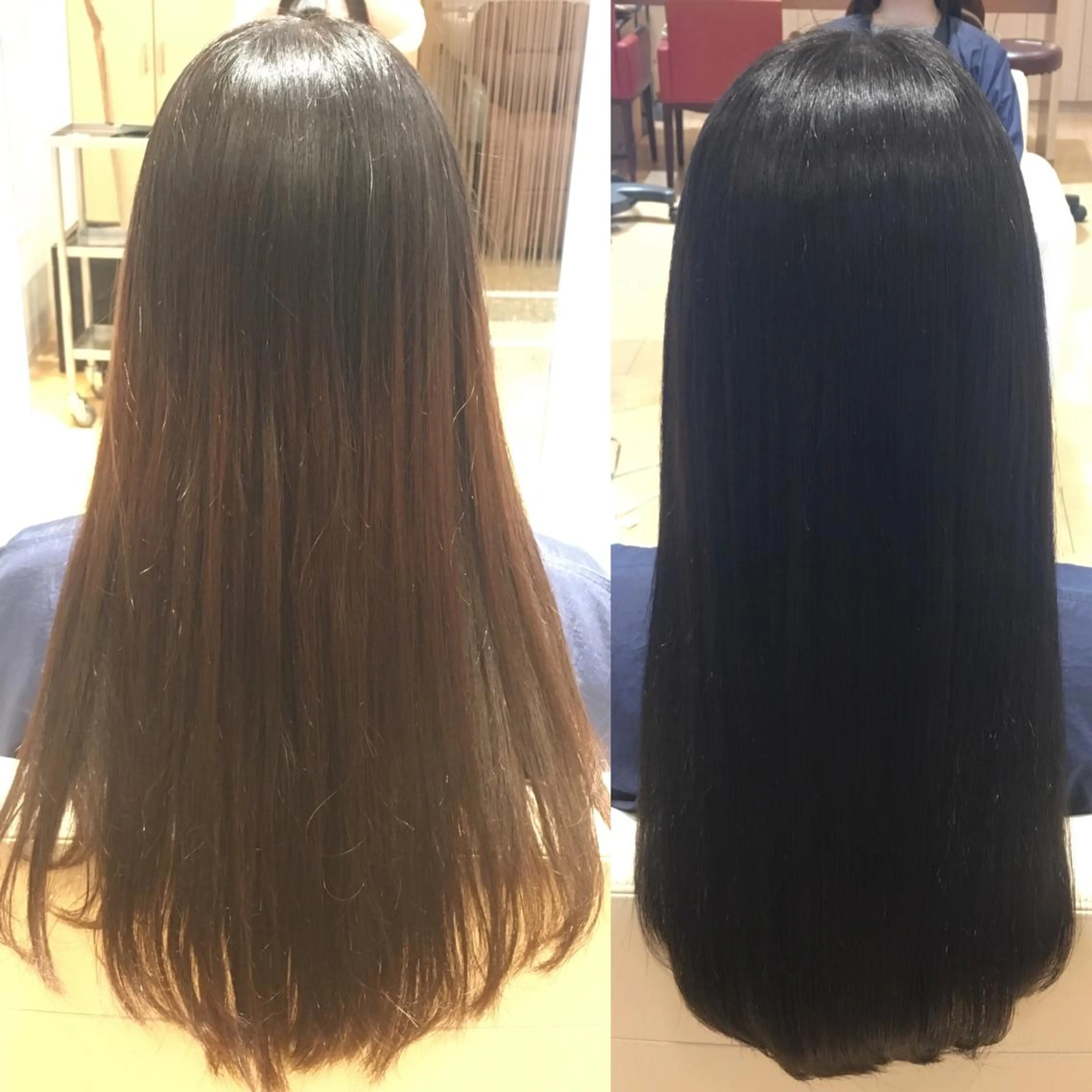 平日限定･:*+.\(( ヘアカラー &カット 【うる艶】3stepトリートメント付き))/ ※ロング料金有り※の写真