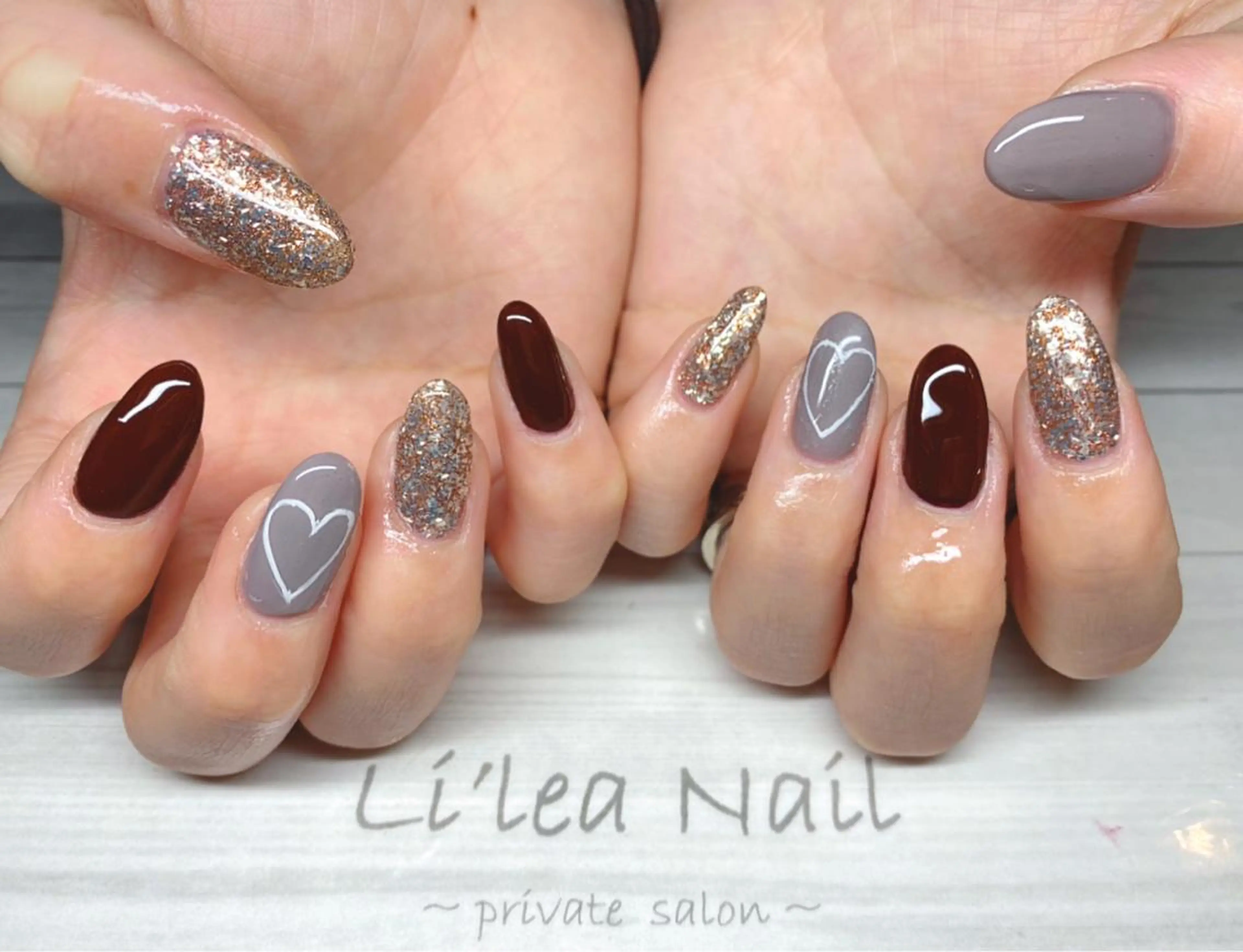 ネイル Li'leaNail AINAのネイルデザイン