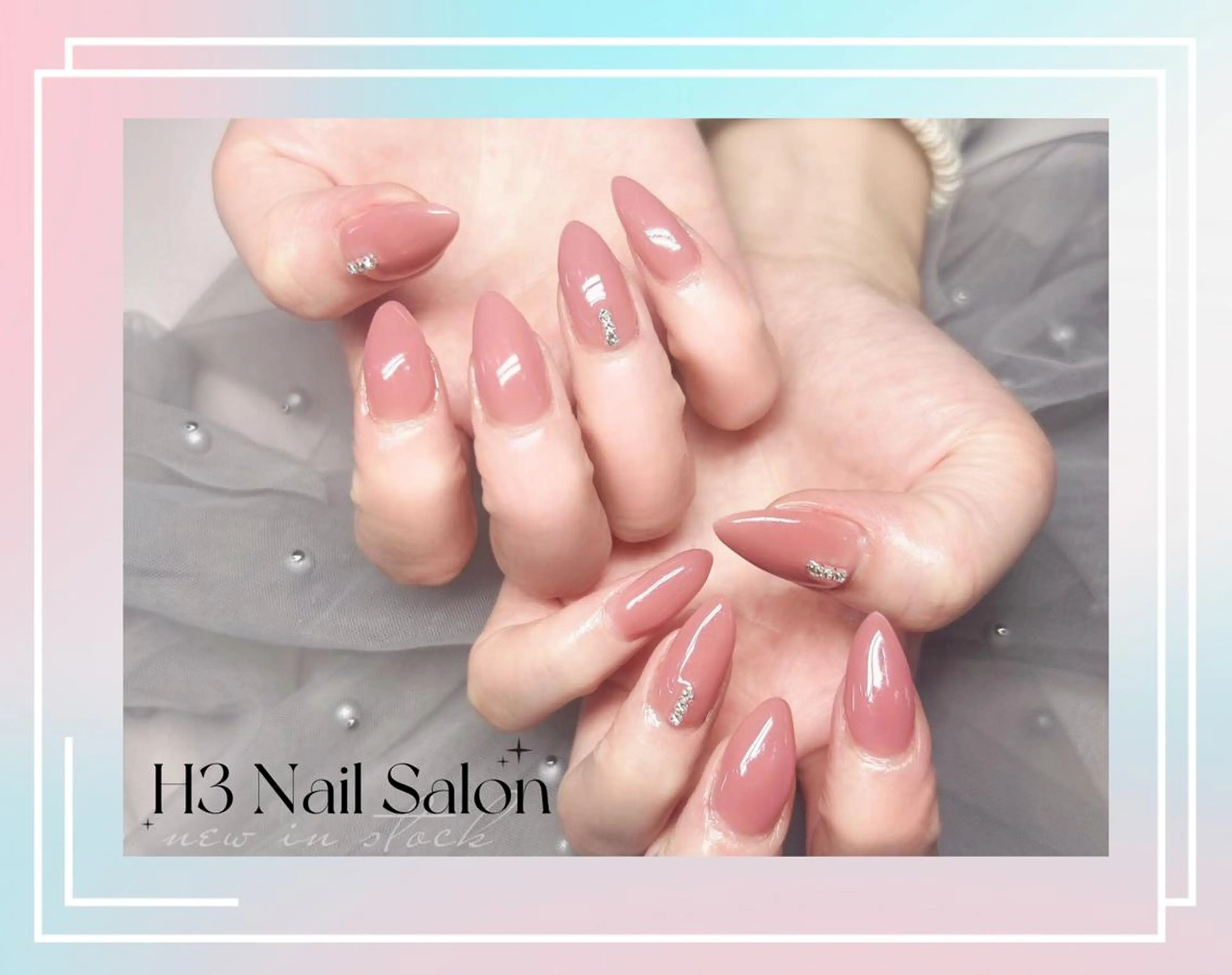 ロング Dione Nail みきのネイルデザイン