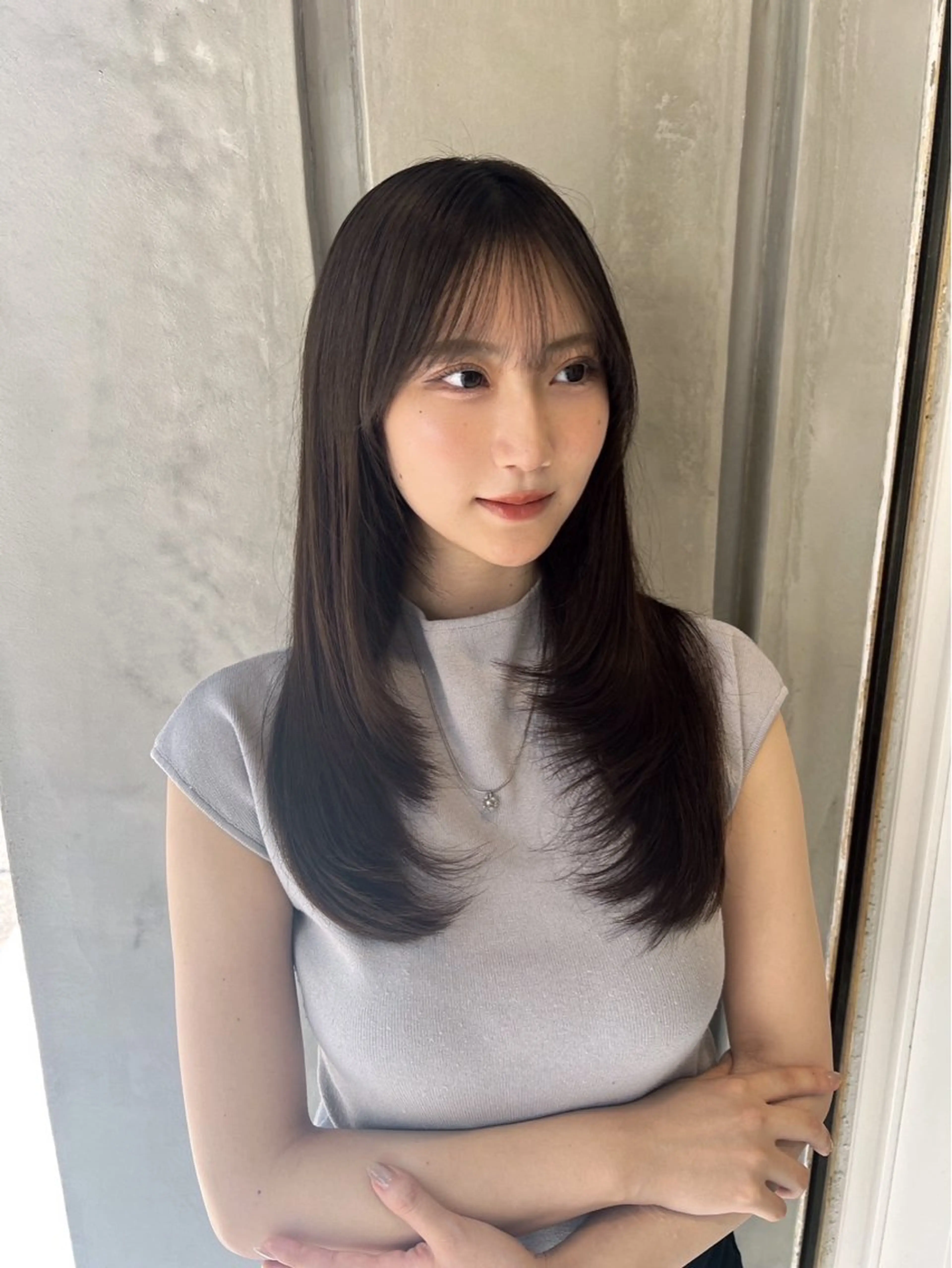 ミディアム カラー カット ヘアカラー トリートメント 💎透明感カラー特化 💎TAISEIのヘアスタイル