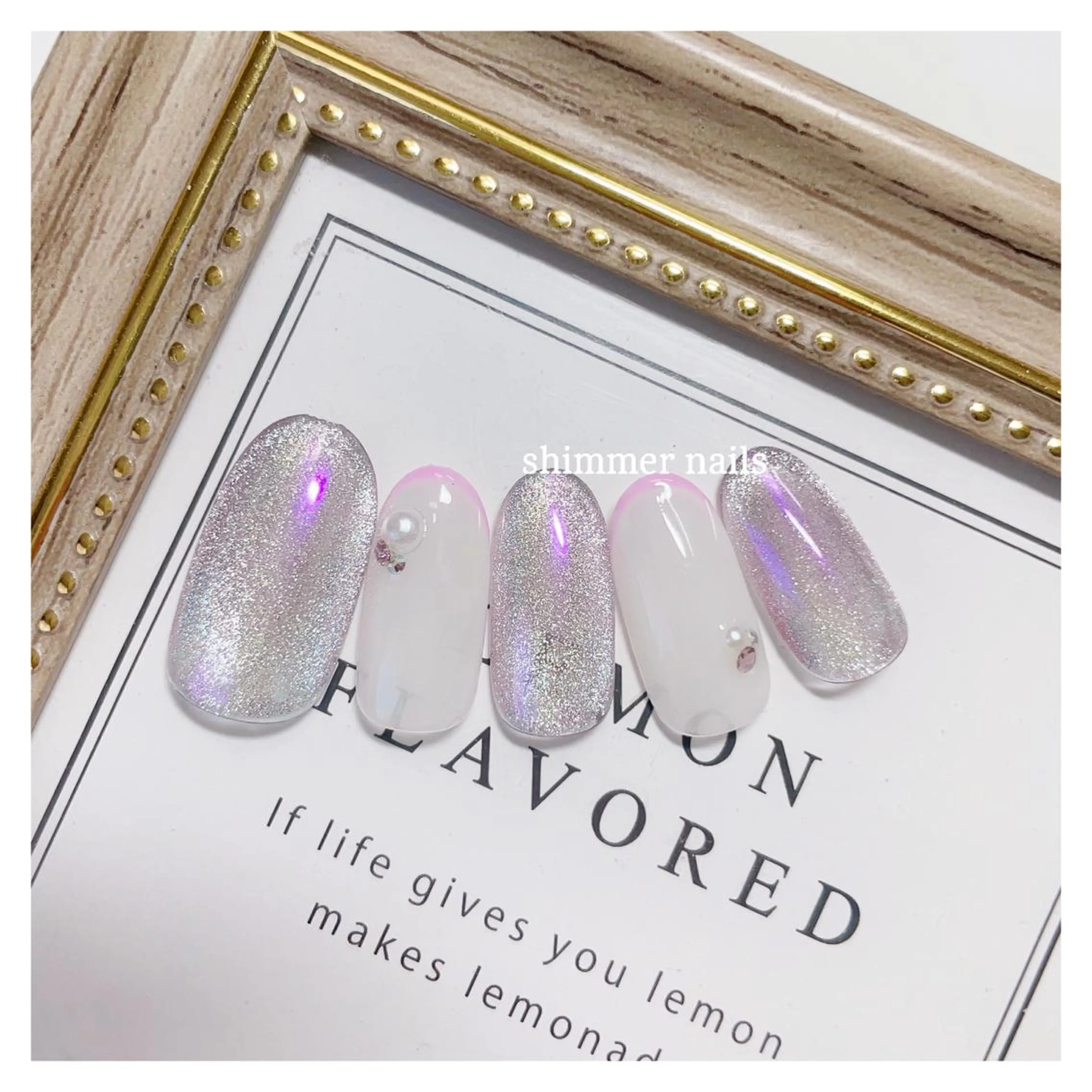 ネイル shimmer nailsのネイルデザイン