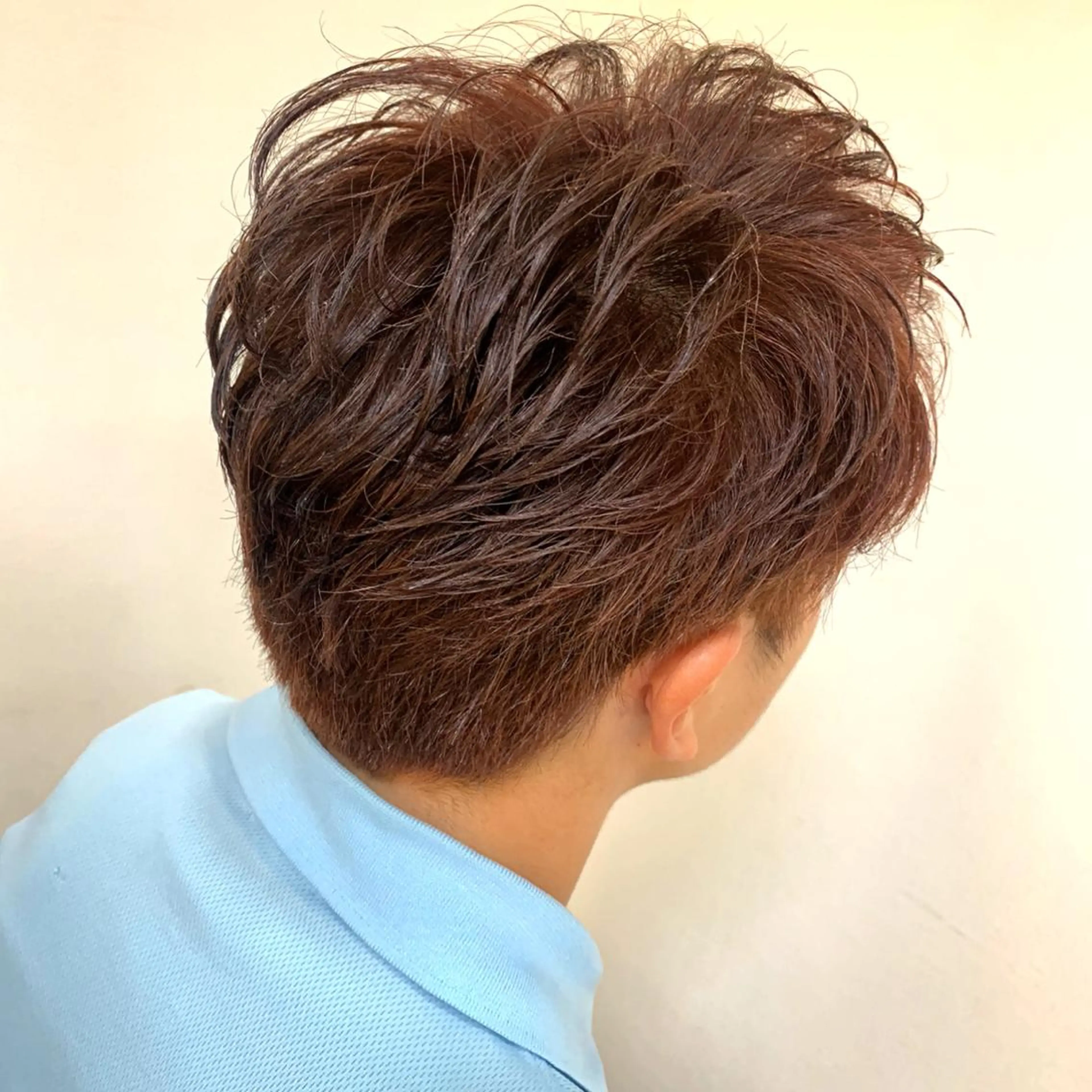 ショート カラー メンズ 🫧ウルフカット/ 畑中結衣🫧のヘアスタイル