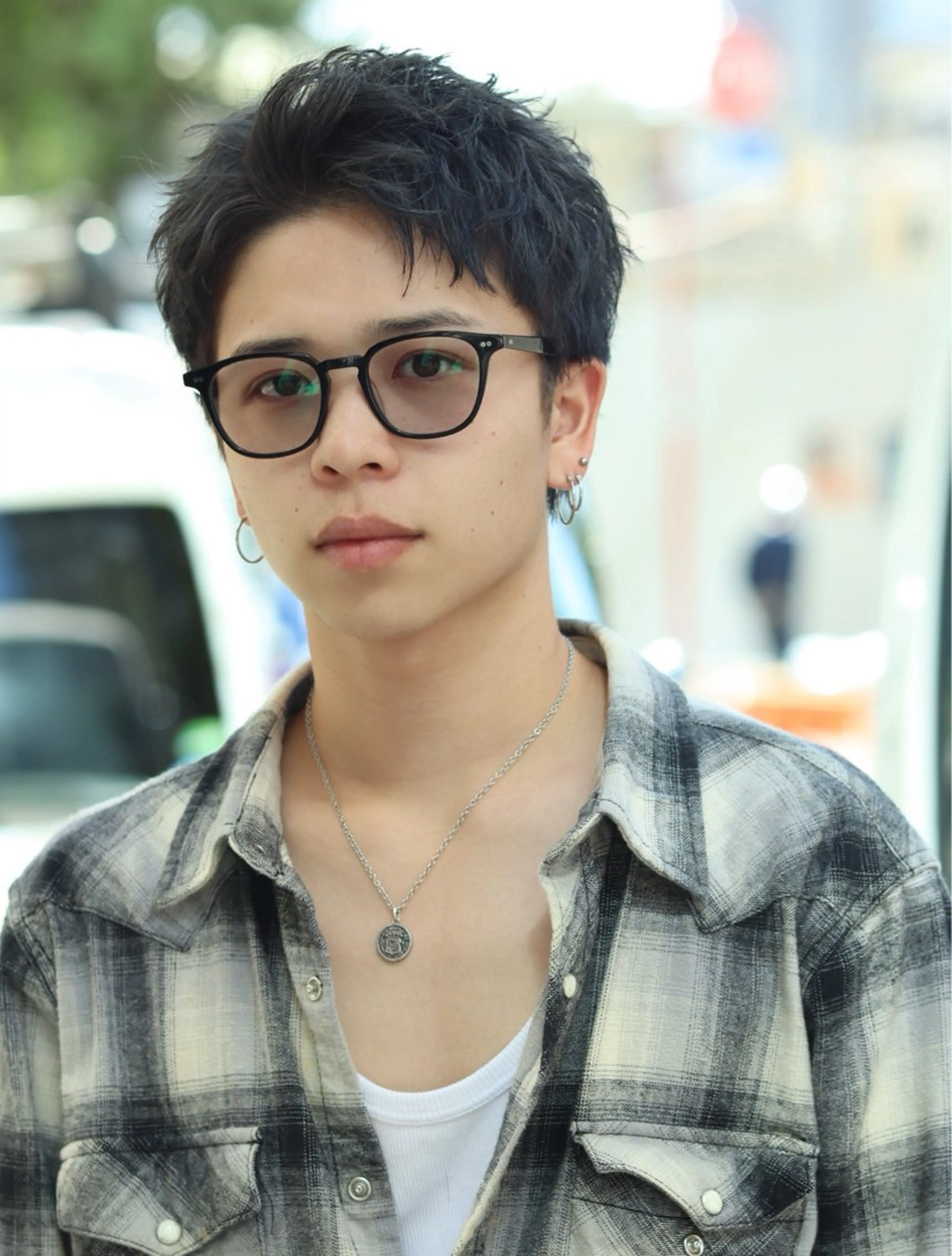 ショート パーマ メンズ カット パーマ トリートメント ヘアセット サロンズ内B区画所属・新宿メンズ専門 メンズパーマ特化のヘアスタイル