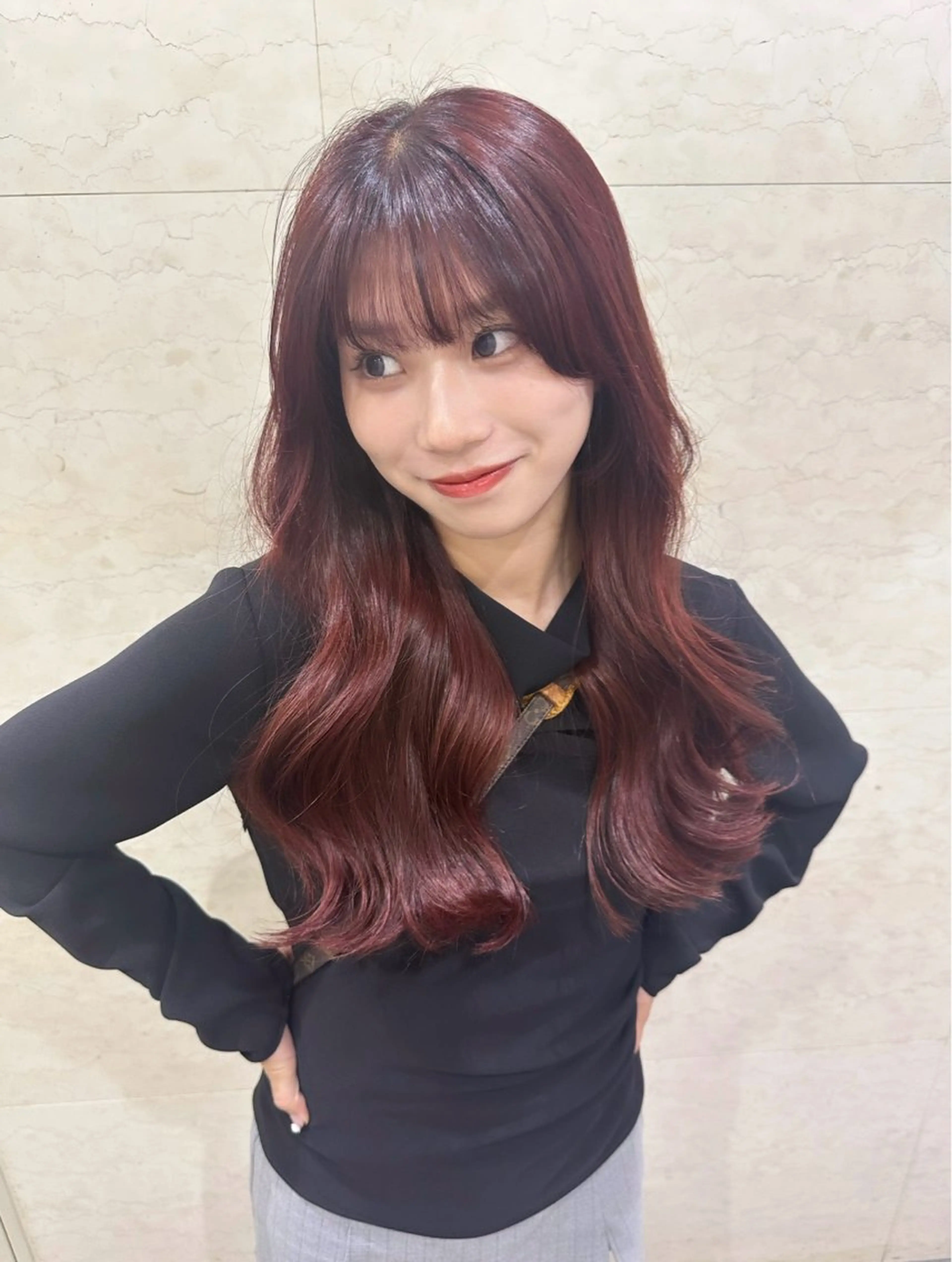 ロング 'AXISガスビル/ Rioのヘアスタイル