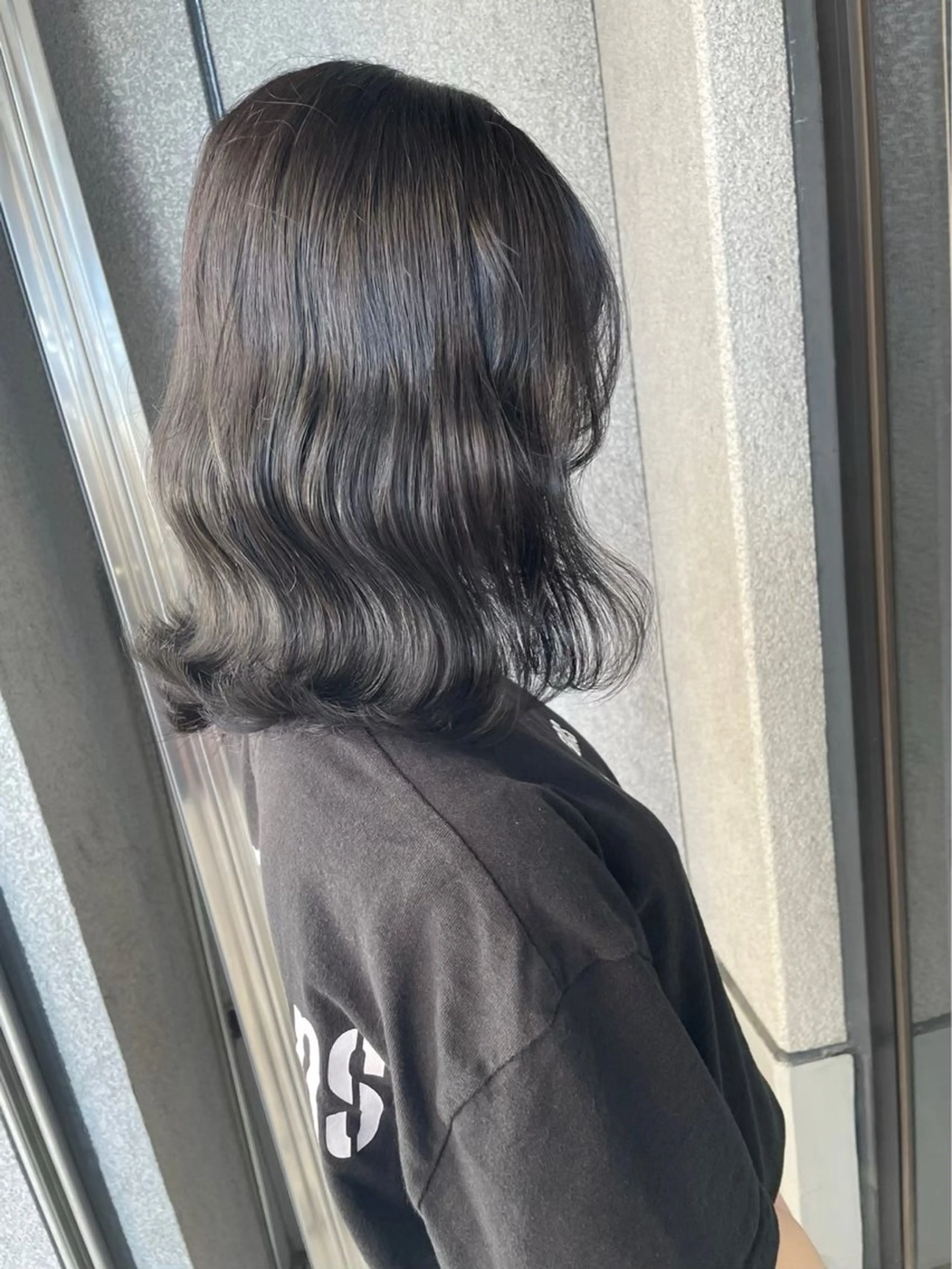 セミロング カット ヘアカラー トリートメント カラー🌈/カット /栄/misa👻のヘアスタイル