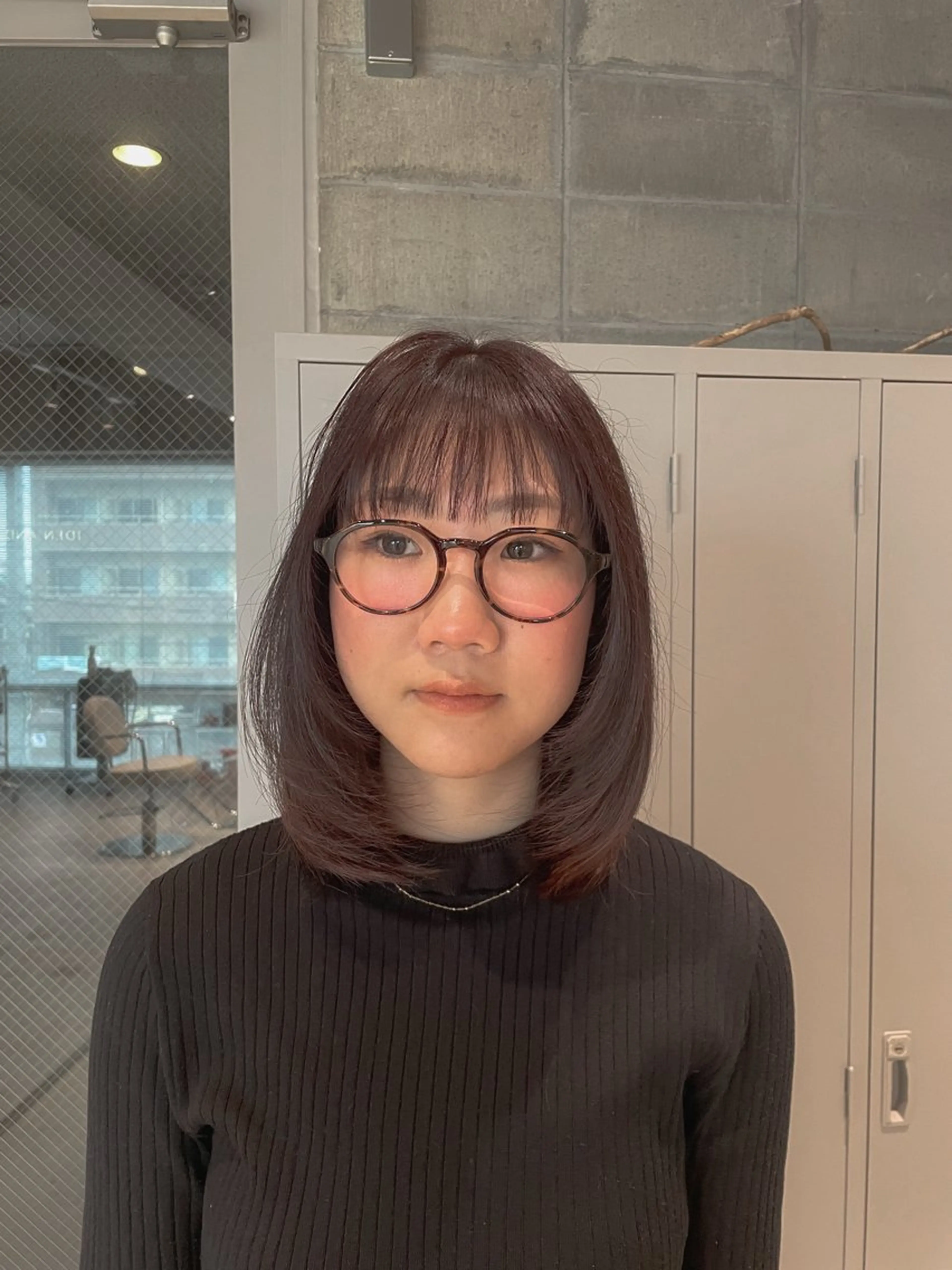 ミディアム カラー ピンクカラー 艶髪🌿🫧 yukakoのヘアスタイル