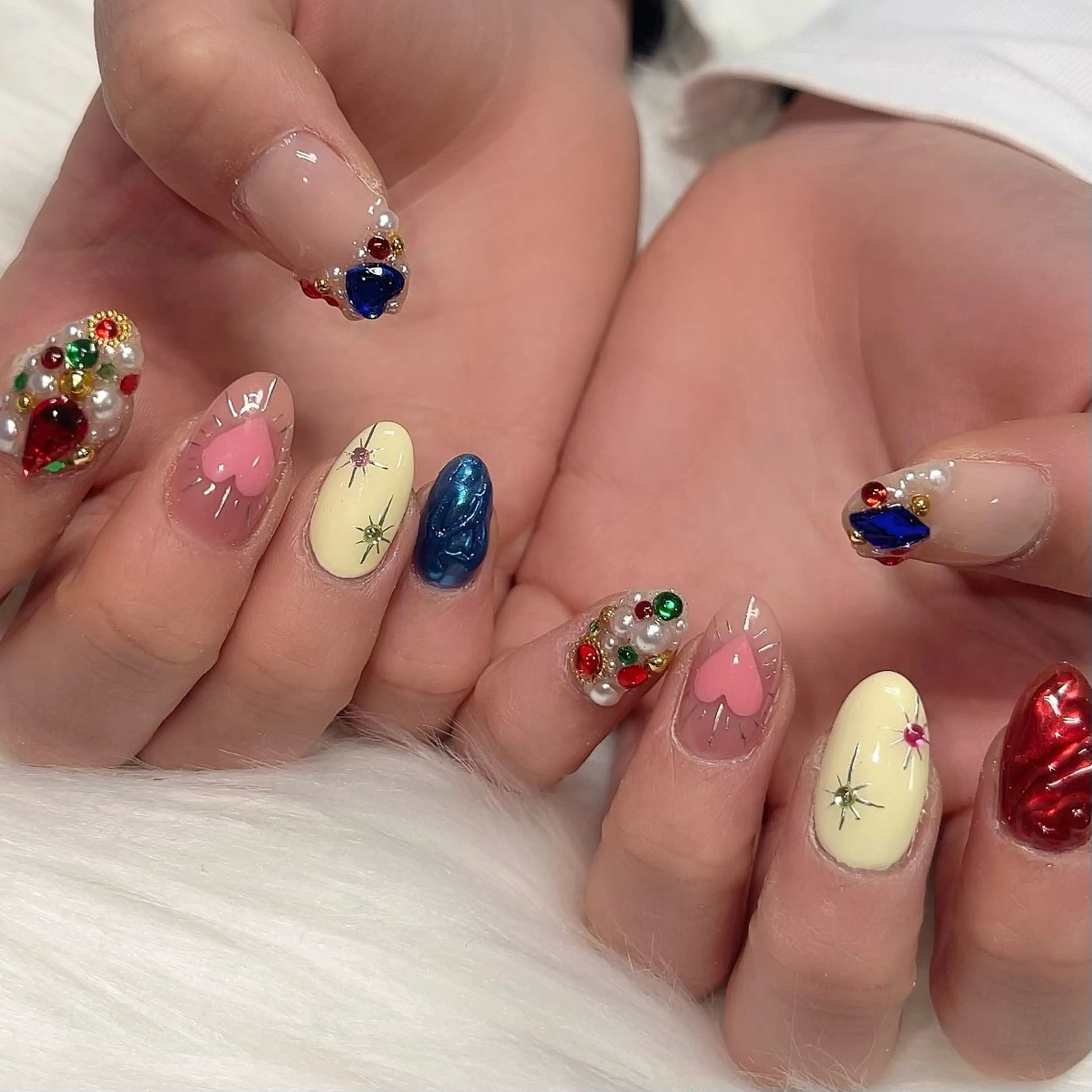 ネイル ハンドネイル 【Yappy🌈】 💖P-tanaのネイルデザイン