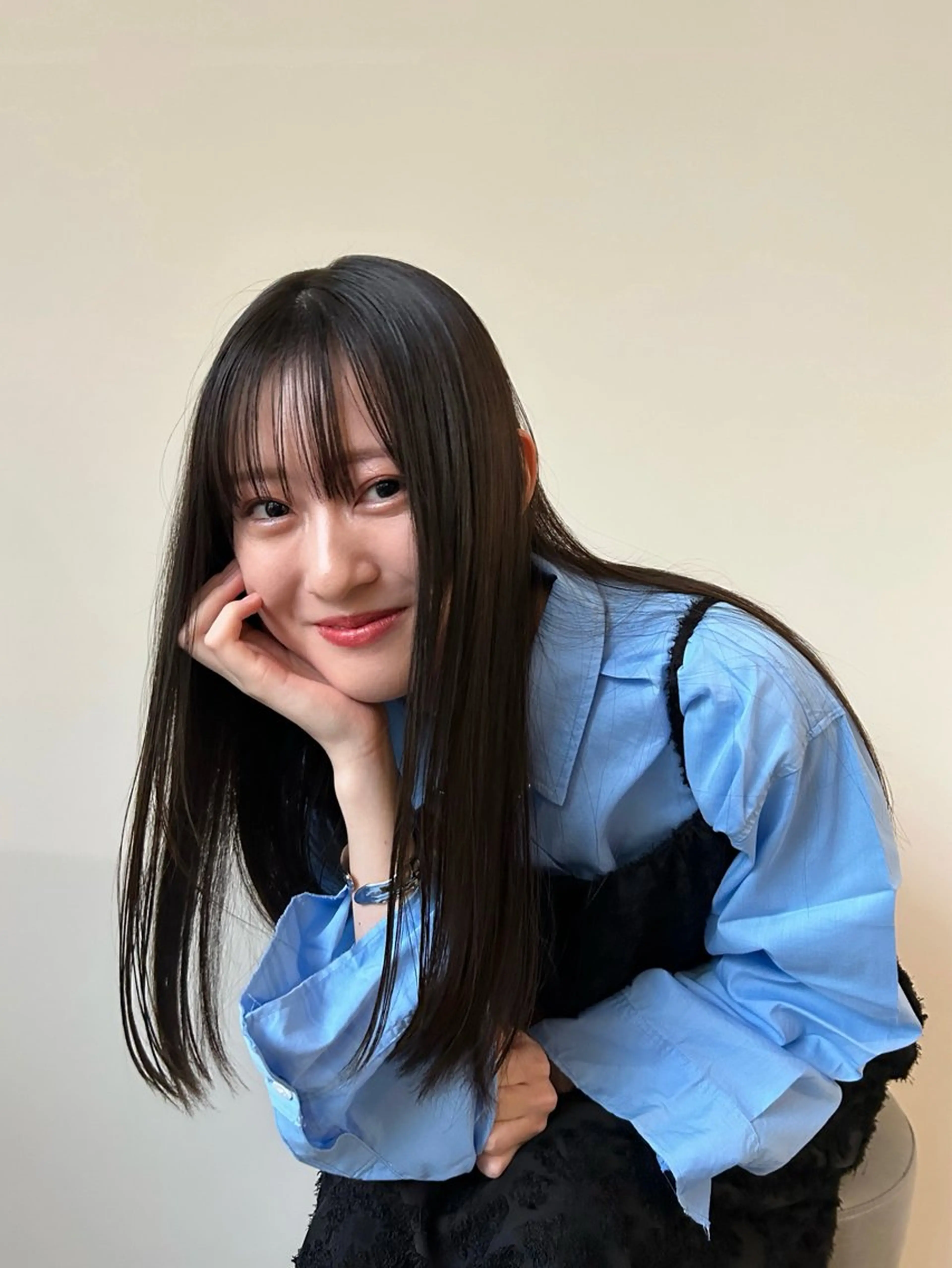 ロング ロング カット Lumier de mashu所属・nana/ボブ/ レイヤー/メンズのヘアスタイル