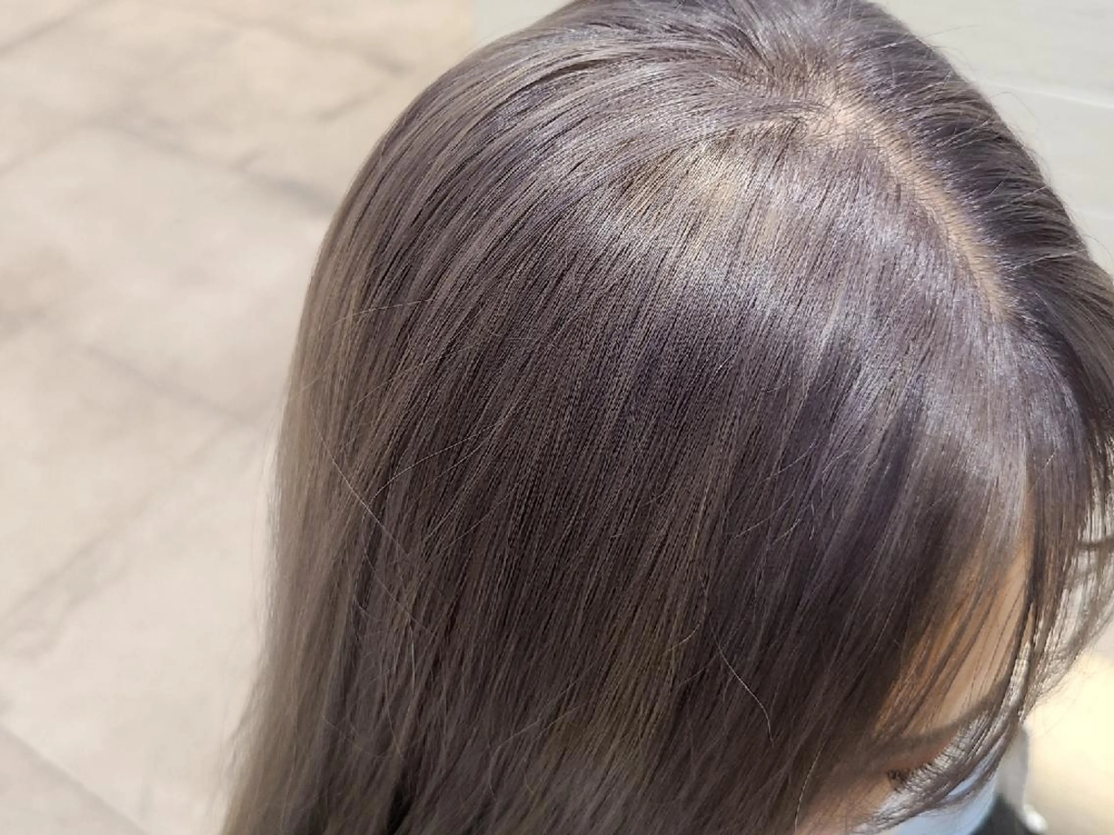 セミロング 佐々木 美玖のヘアスタイル