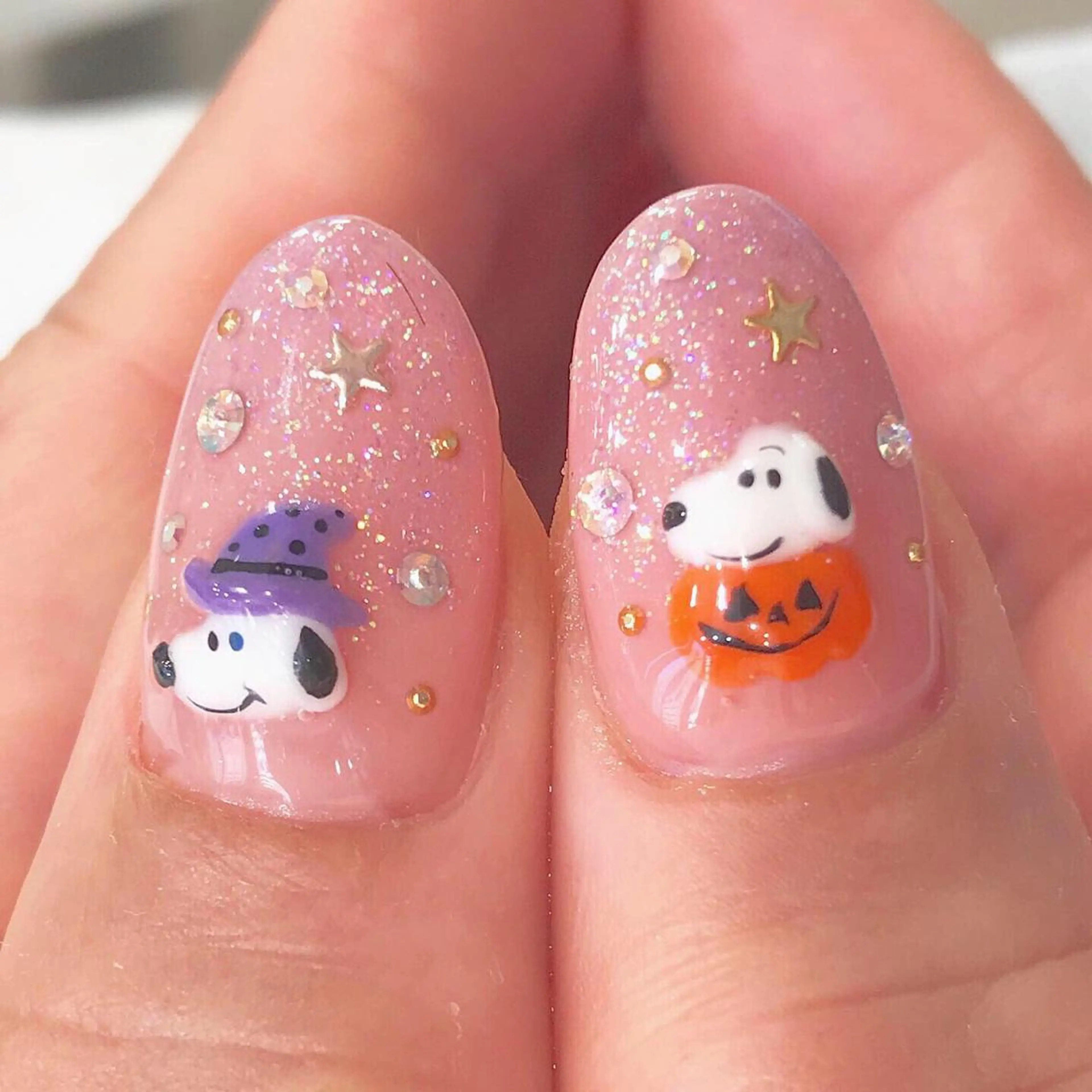 ネイル ハロウィン Ash関内ネイリスト 荒木のネイルデザイン