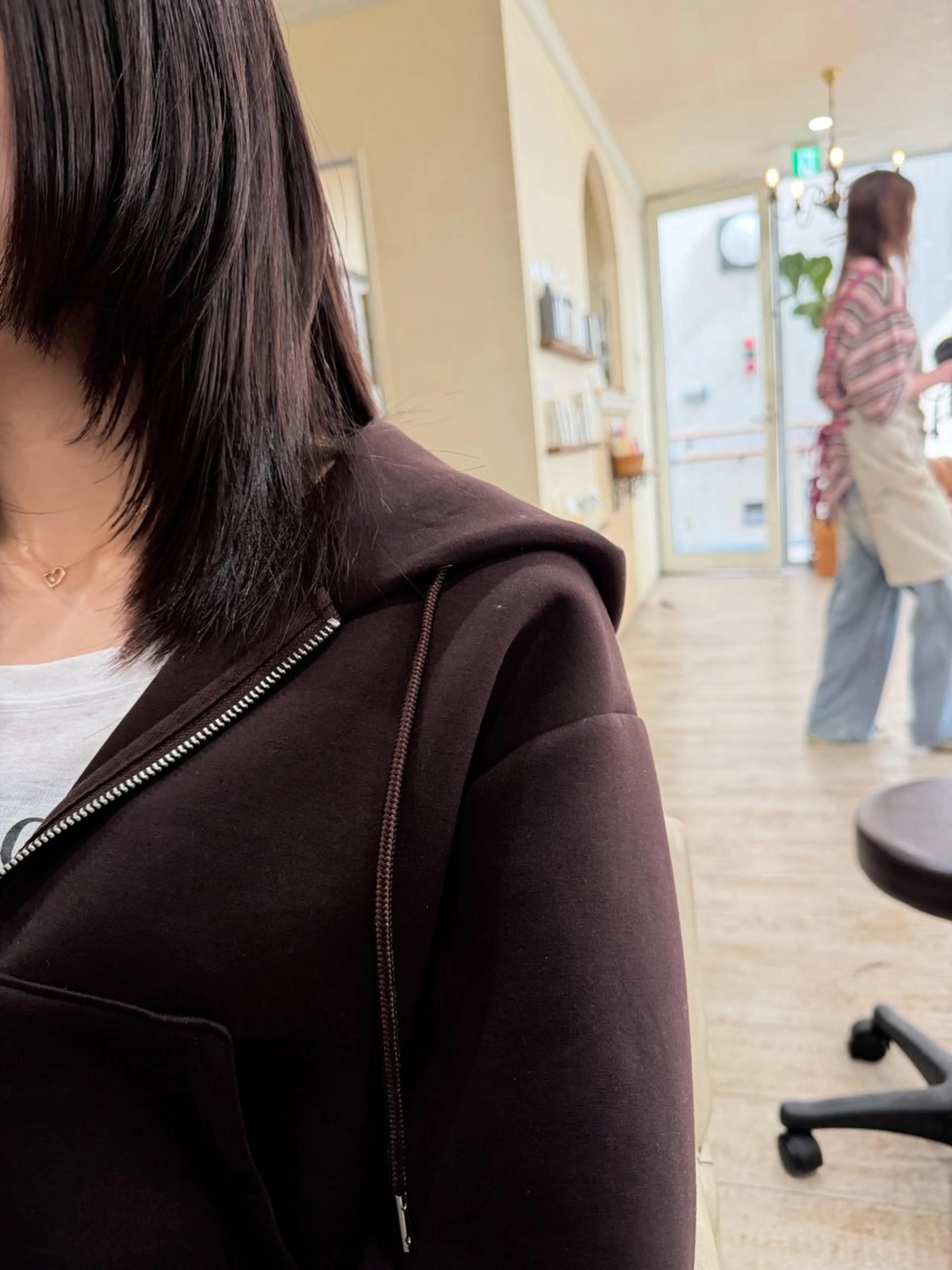 セミロング カラー 髪質改善 レイヤーカット カット ヘアカラー トリートメント 新越谷noble店長 松本拓也▶◀*.のヘアスタイル