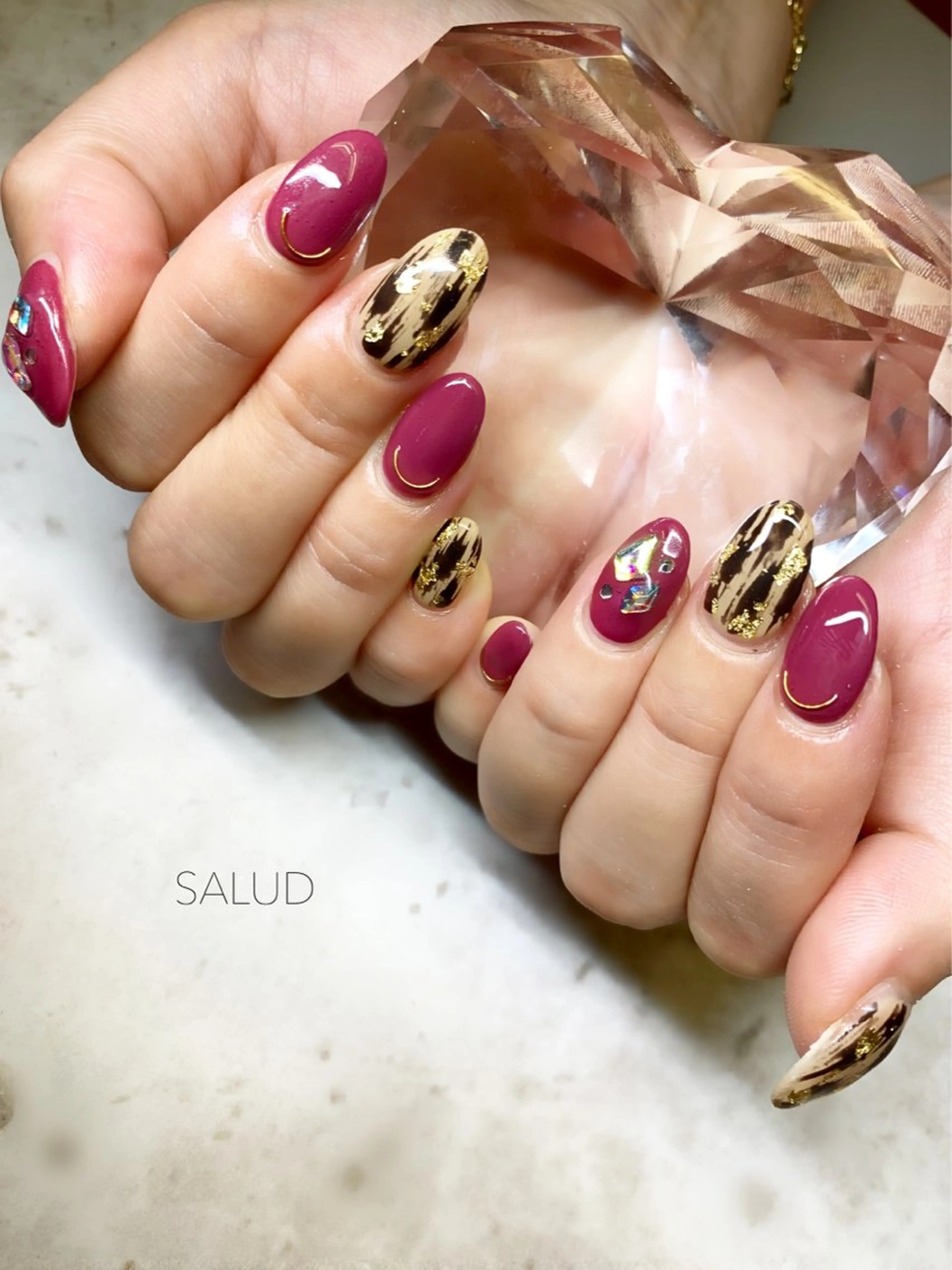ネイル ハンドネイル Nail Salon SALUDのネイルデザイン