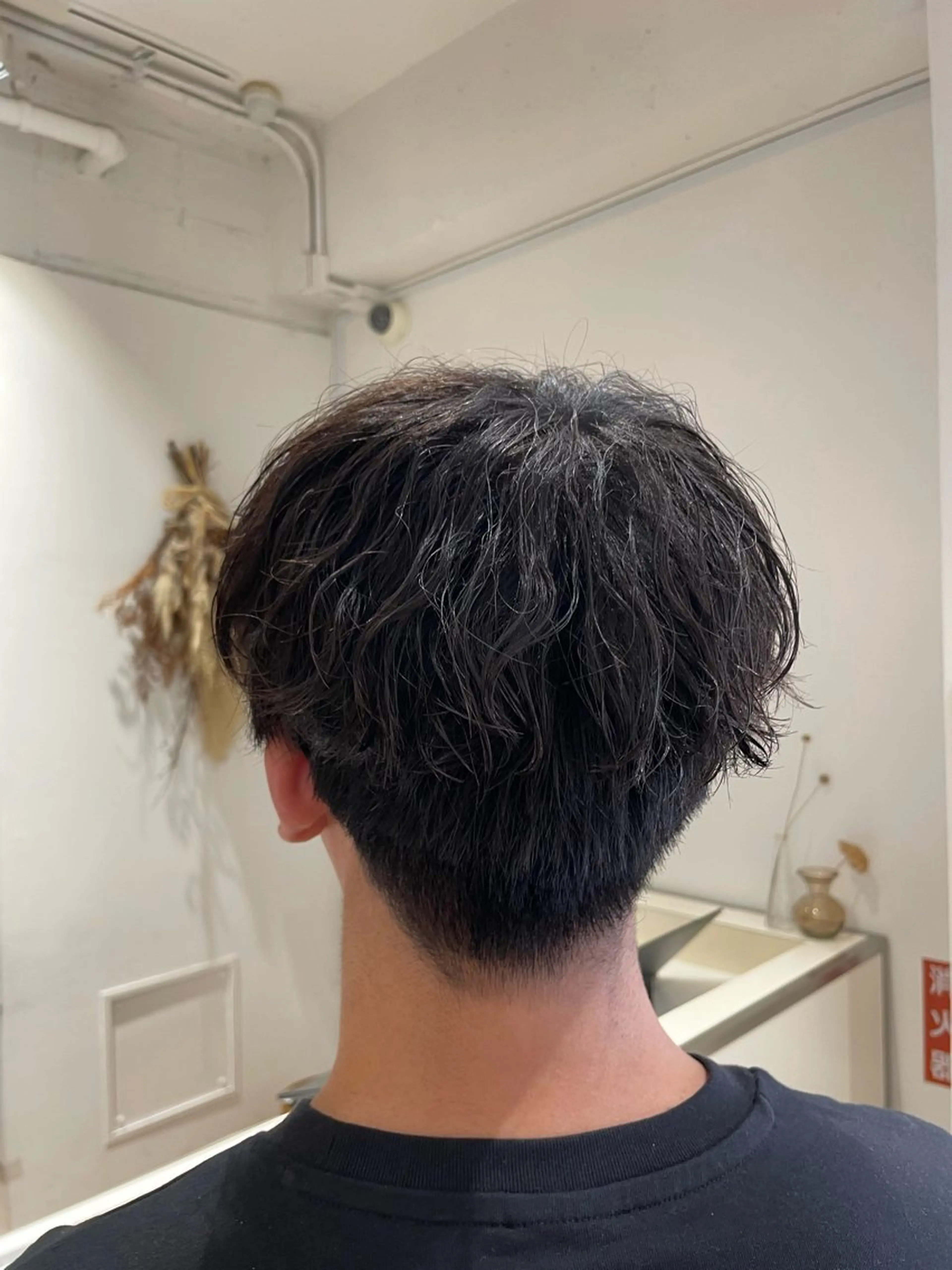 パーマ メンズ 井上 ほのかのヘアスタイル