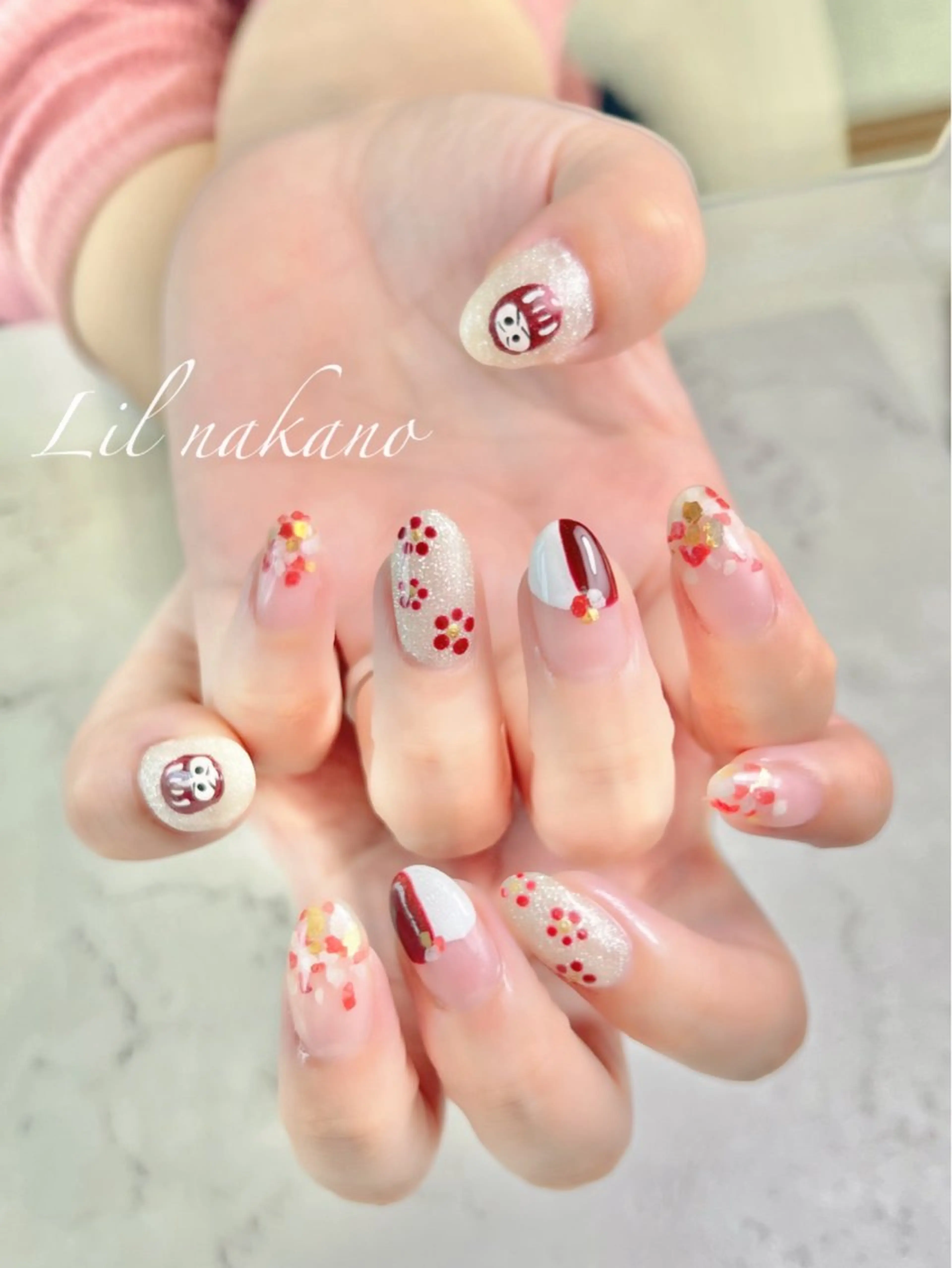 ネイル ハンドネイル Lil nakano ネイルサロンのネイルデザイン