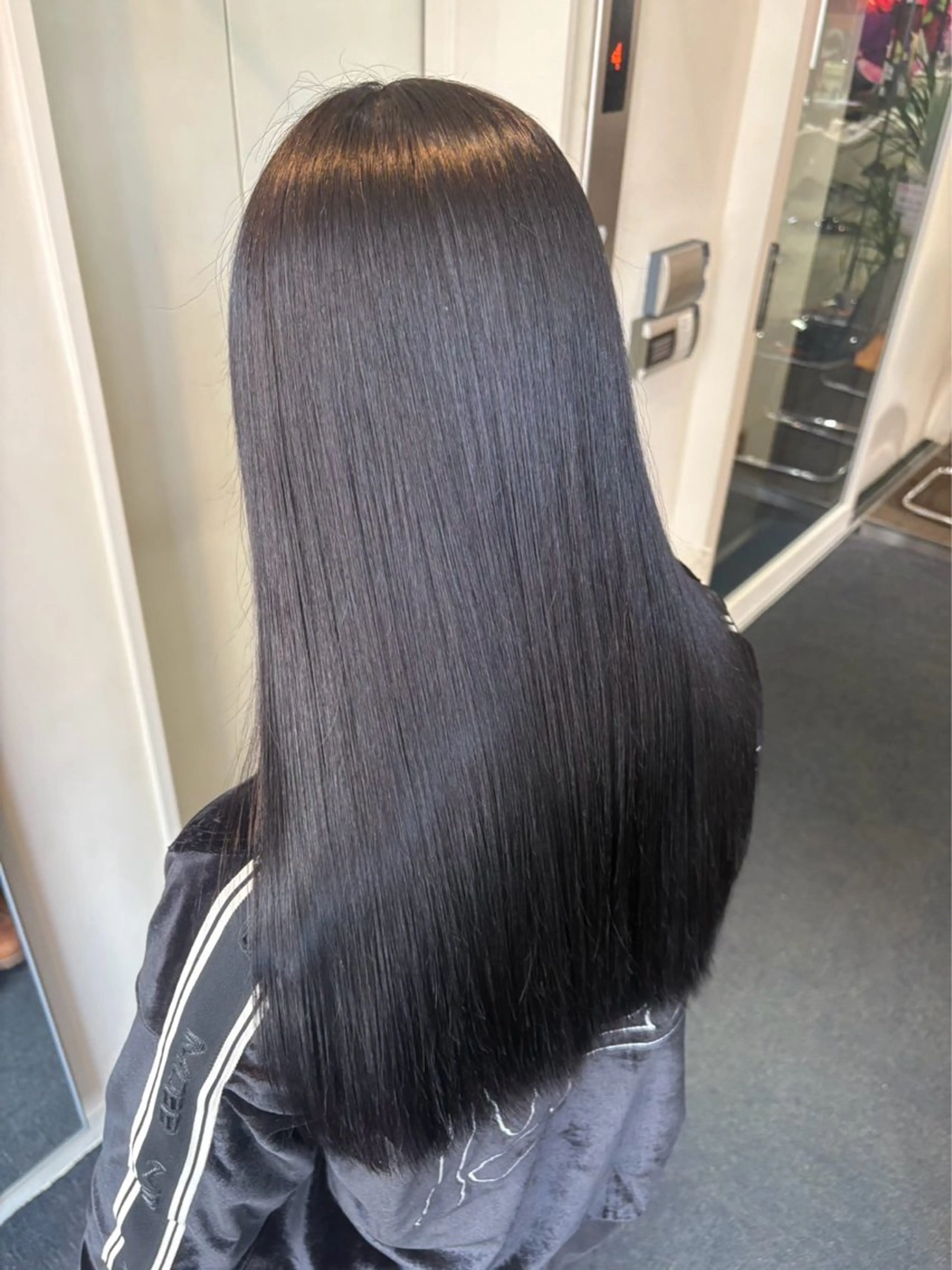 ロング カラー 高田 羊真のヘアスタイル