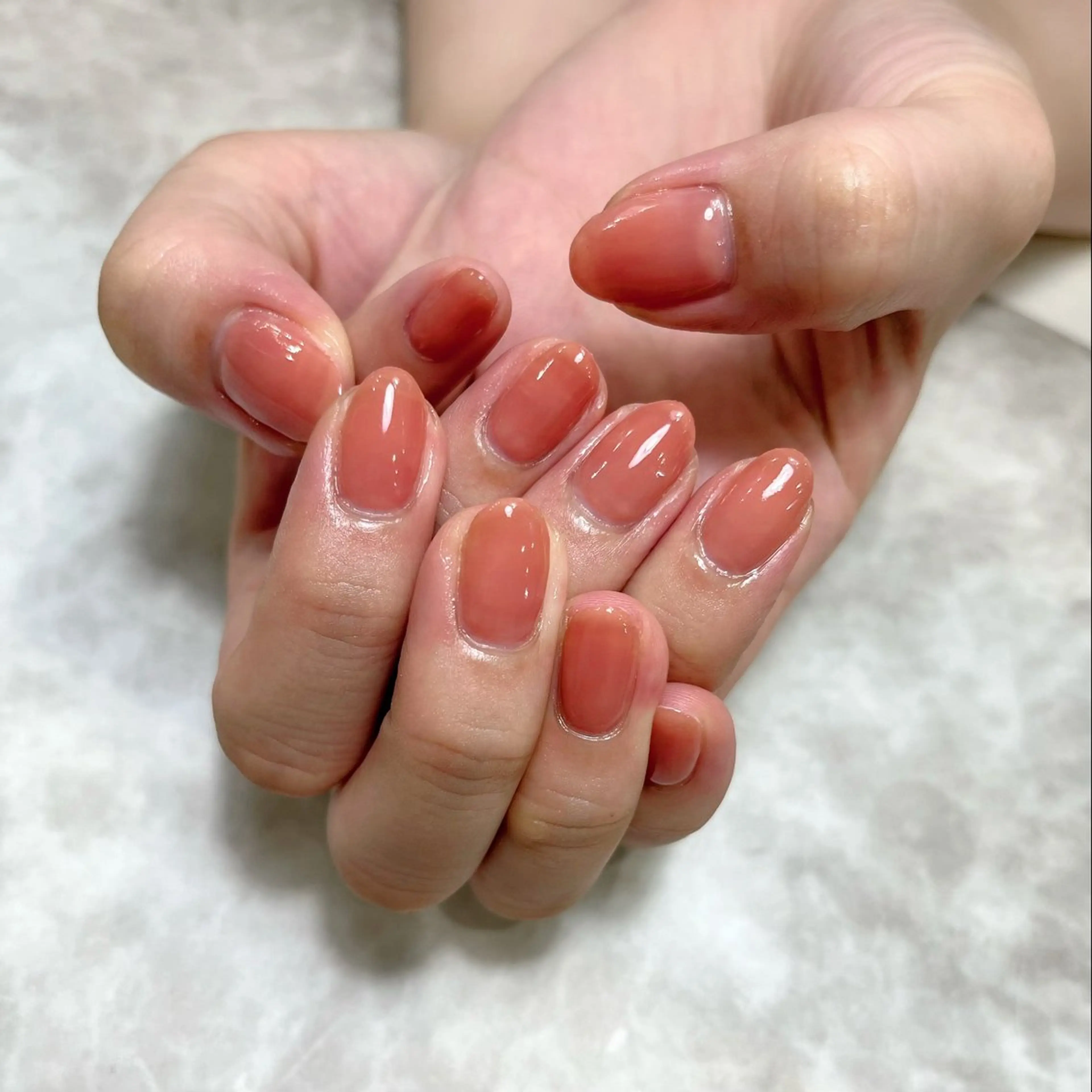 ネイル ピンク Li-Fra NAGARASAYAのマツエク・マツパデザイン