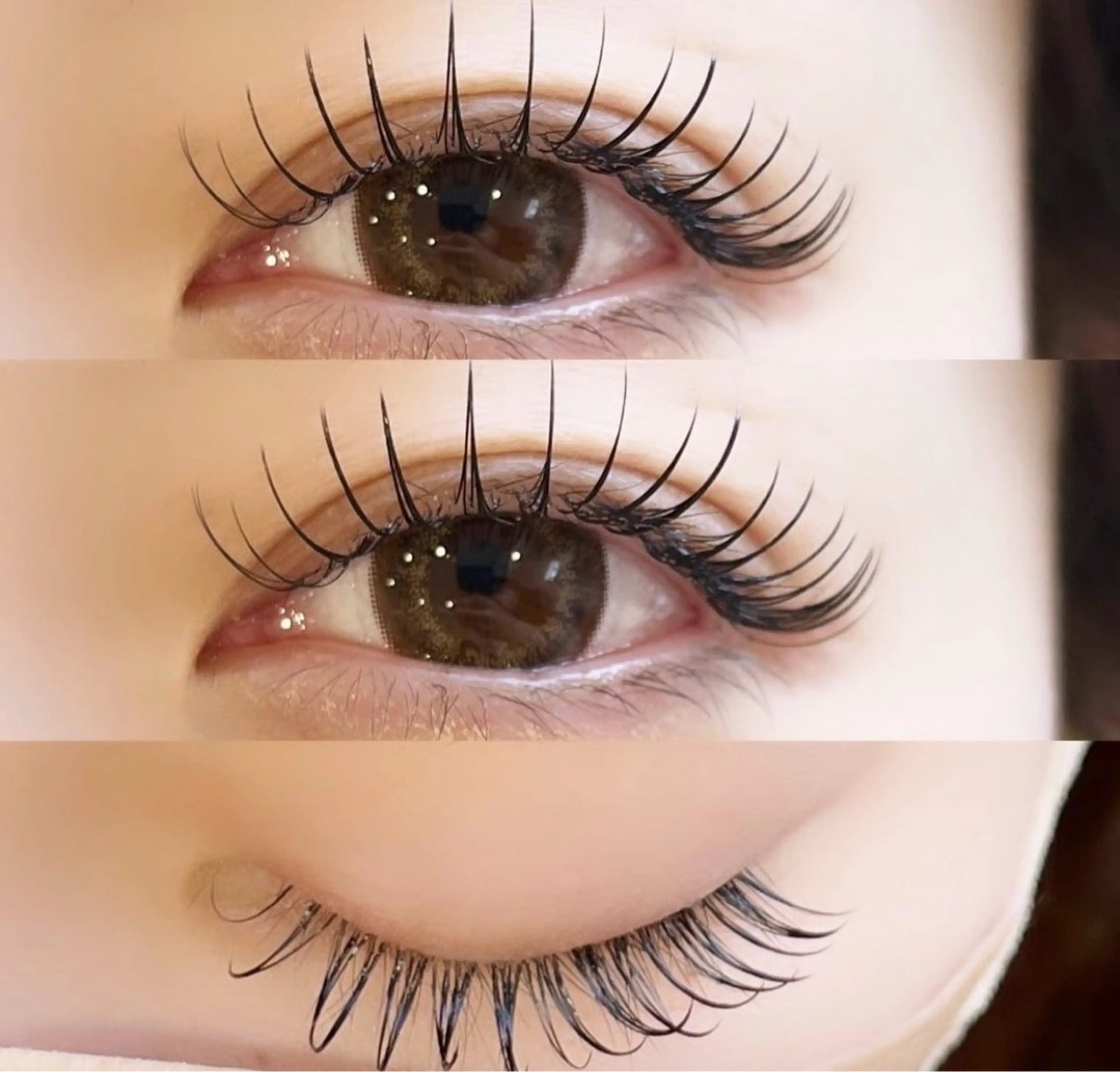 💠再来平日のみ💠束感お仕上げ💛フラットラッシュ120本 ¥9,900→¥8,420【1名様限定】の写真