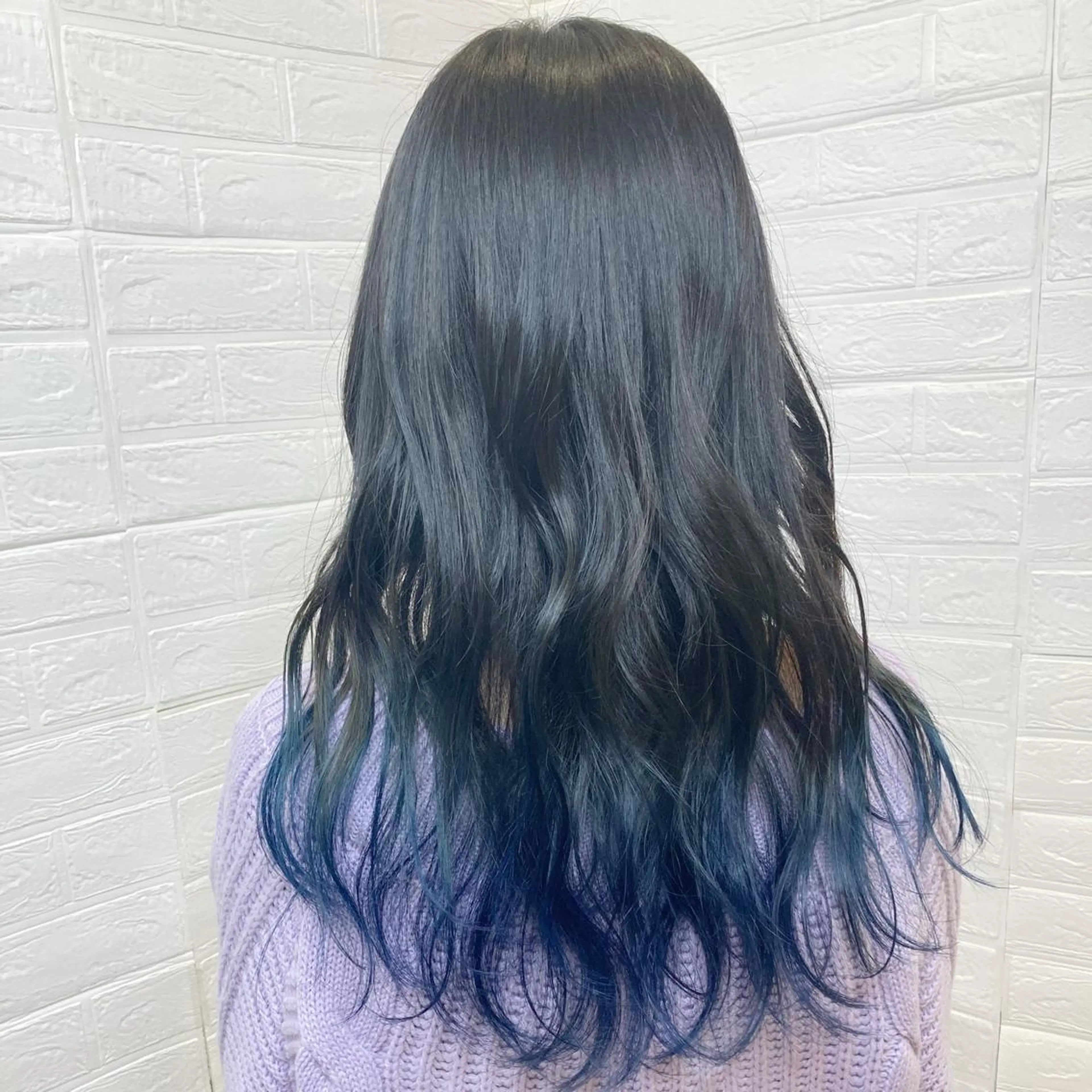 ロング カラー 黒川 真伍のヘアスタイル