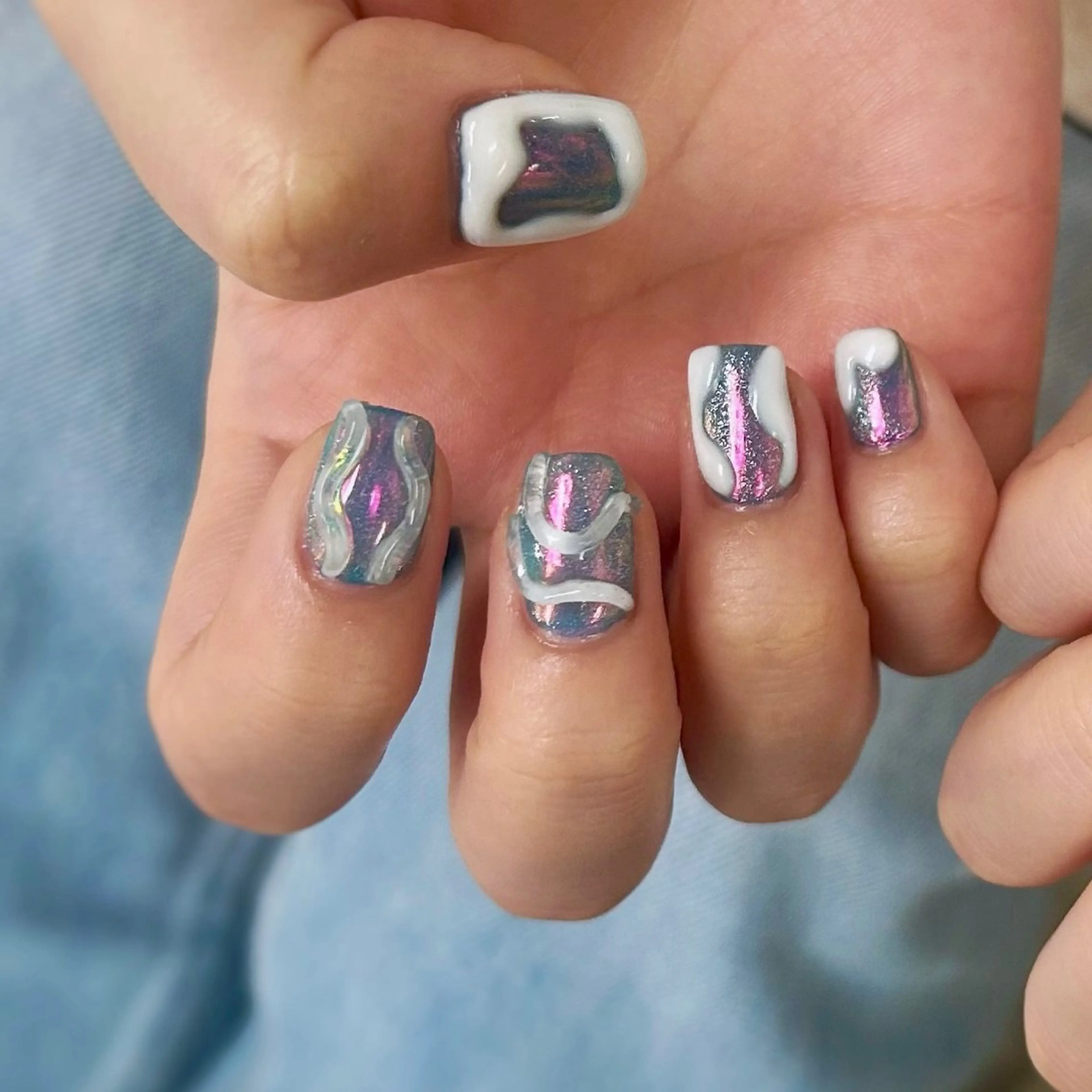 ネイル ハンドネイル アトリエ　ミモザ所属・いまむら あかりのネイルデザイン