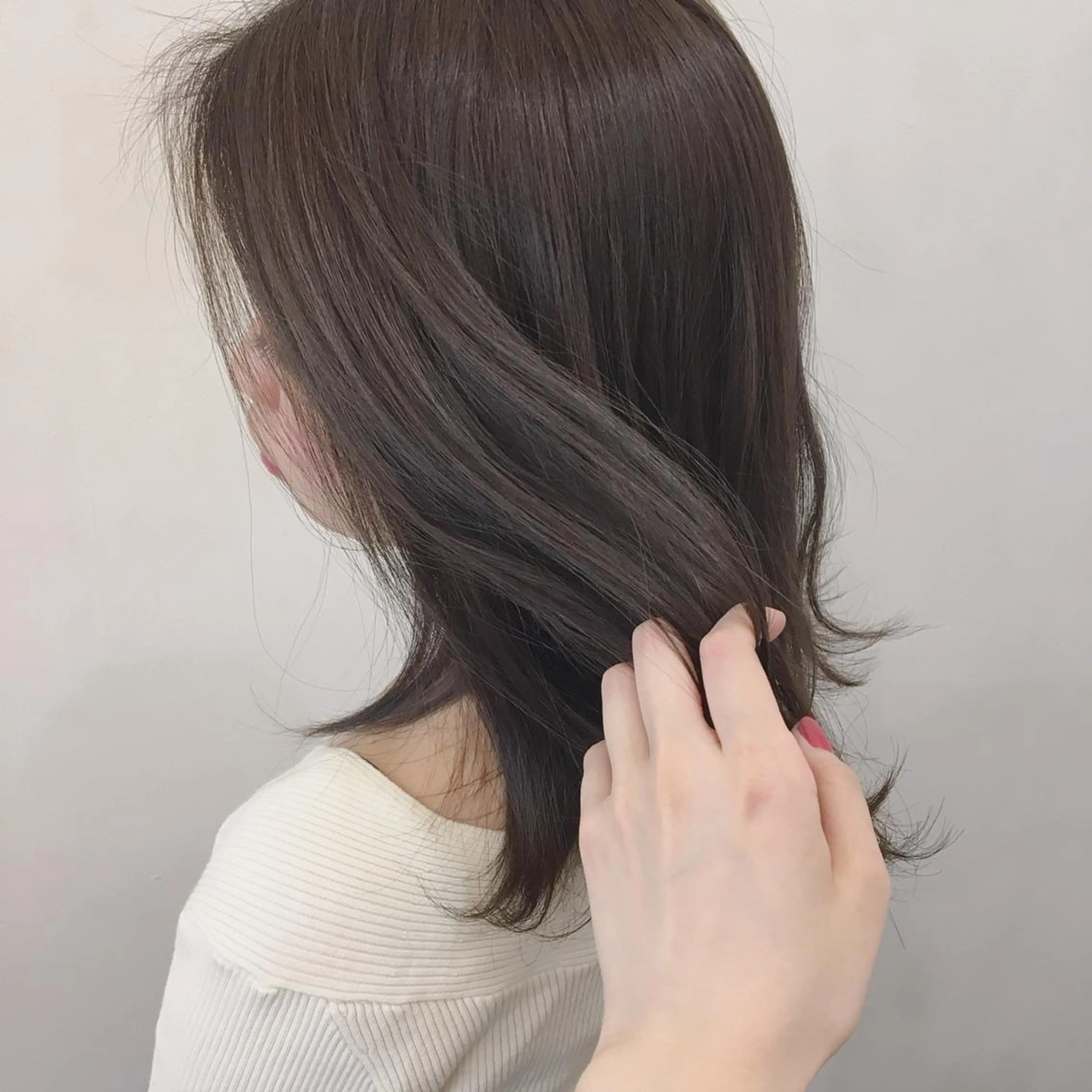 カット+縮毛矯正の写真