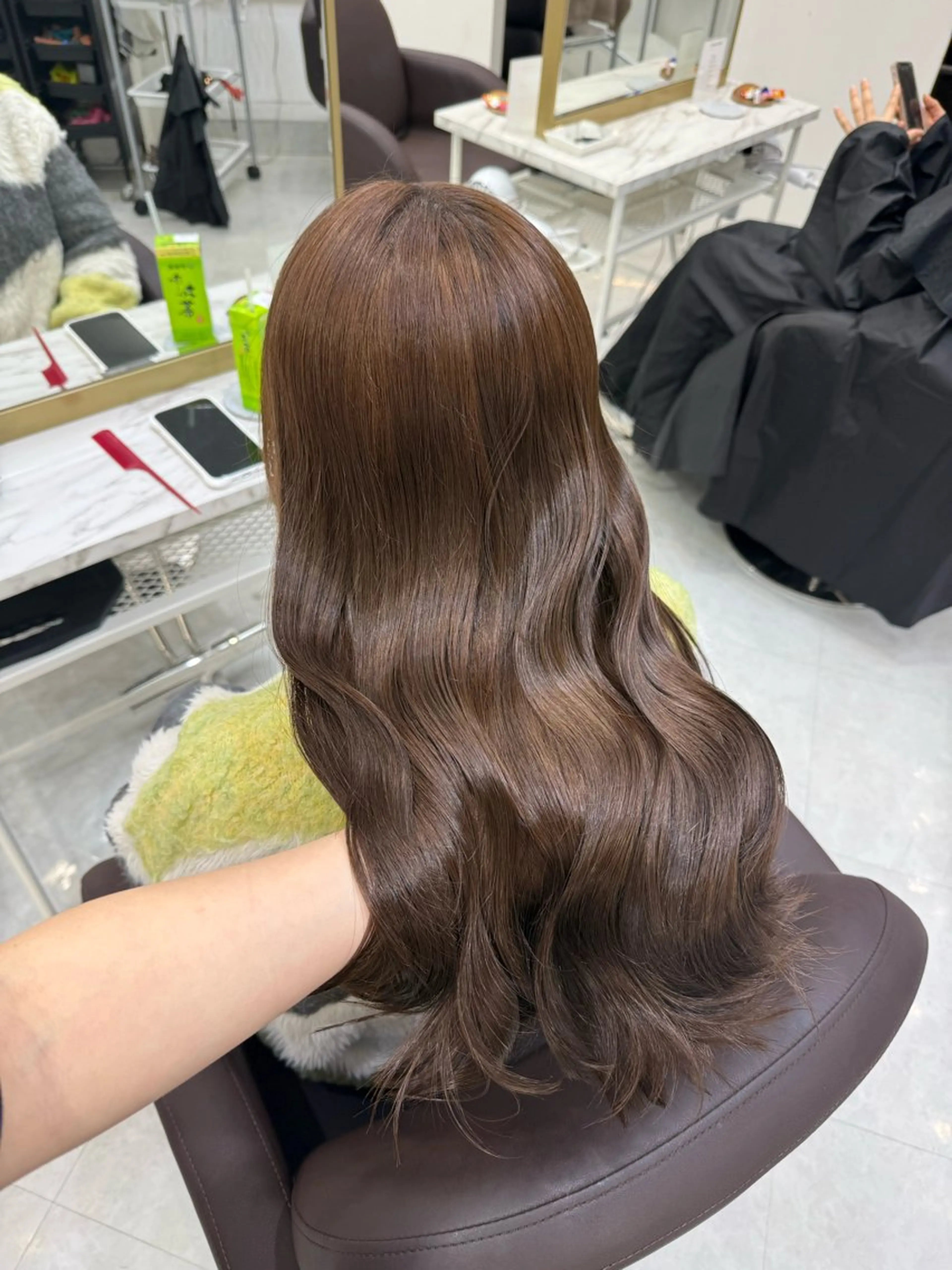 ロング カラー ヘアアレンジ ヘアカラー トリートメント ヘアセット 💗横浜美容室 💗HARUNAのヘアスタイル